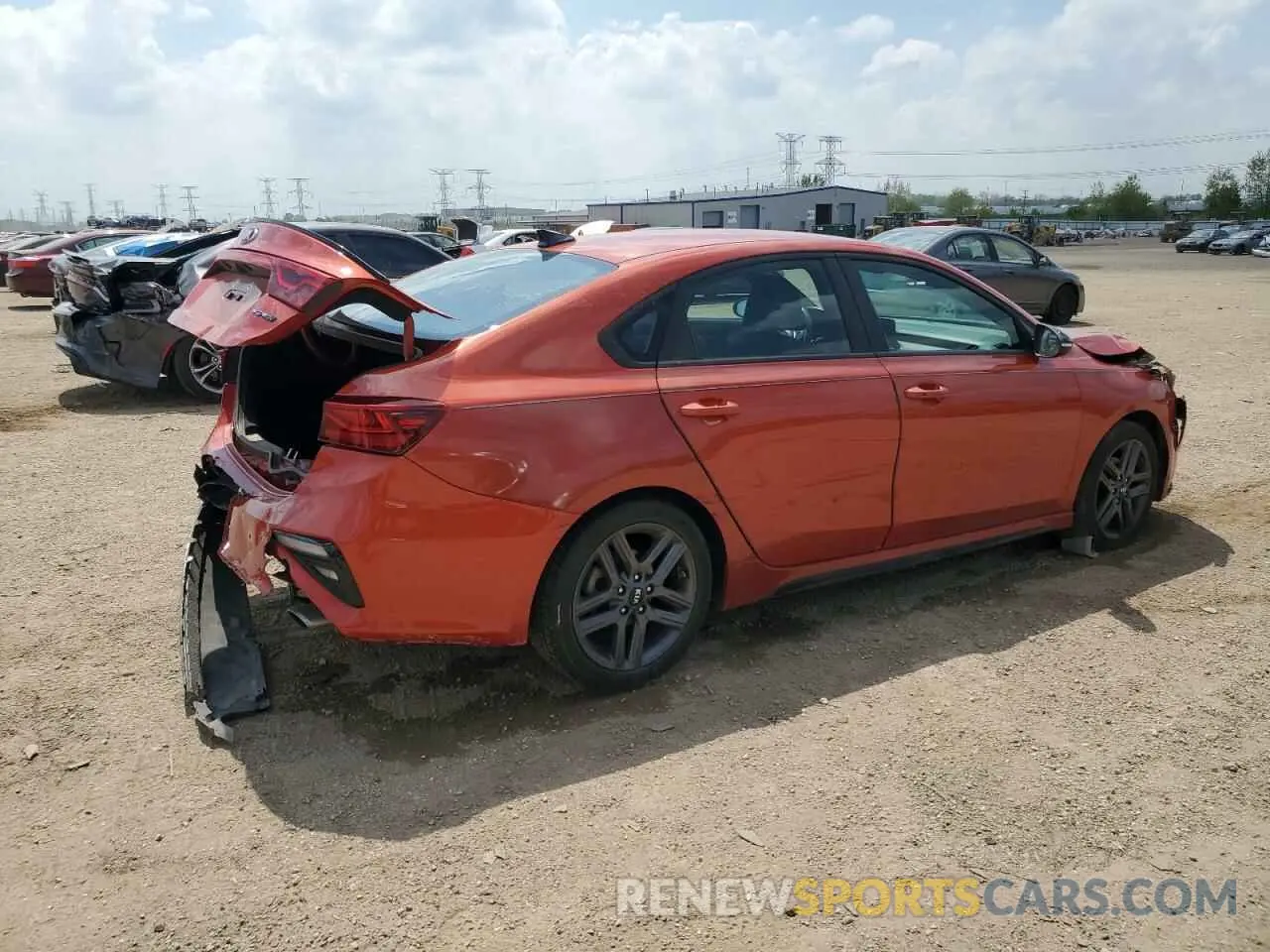 3 Фотография поврежденного автомобиля 3KPF34AD3LE162842 KIA FORTE 2020