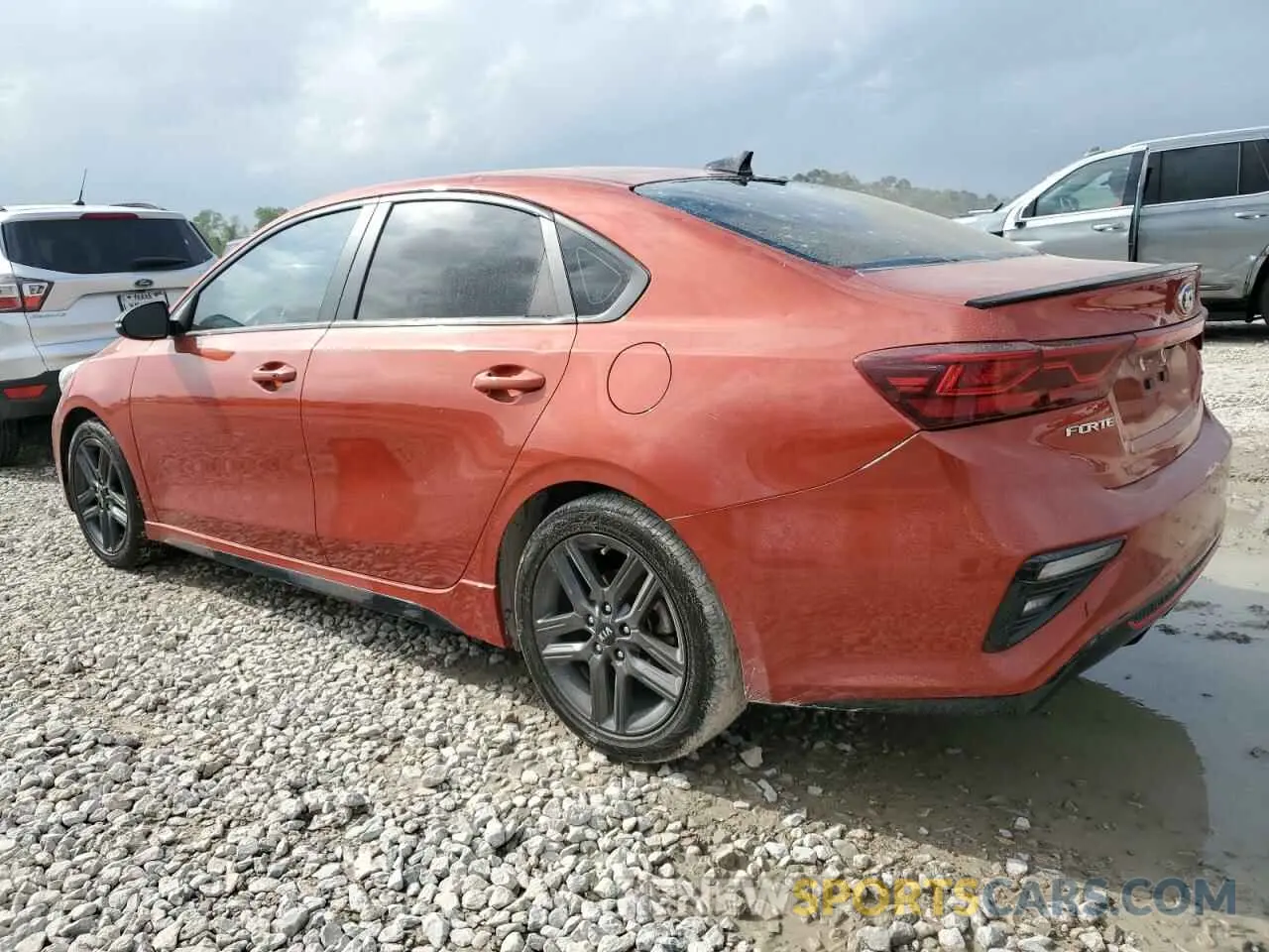 2 Photograph of a damaged car 3KPF34AD5LE239615 KIA FORTE 2020