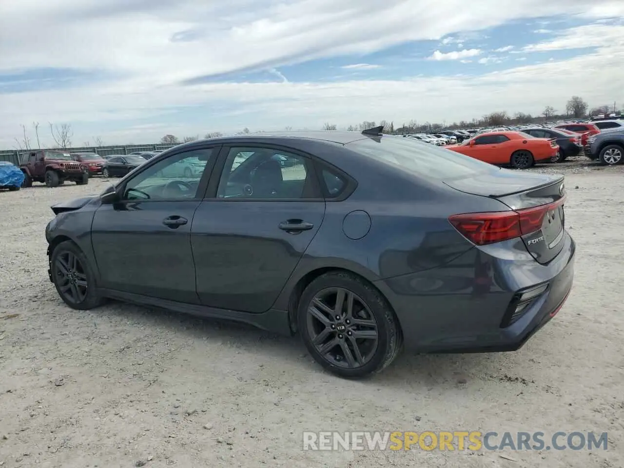 2 Photograph of a damaged car 3KPF34AD5LE253000 KIA FORTE 2020
