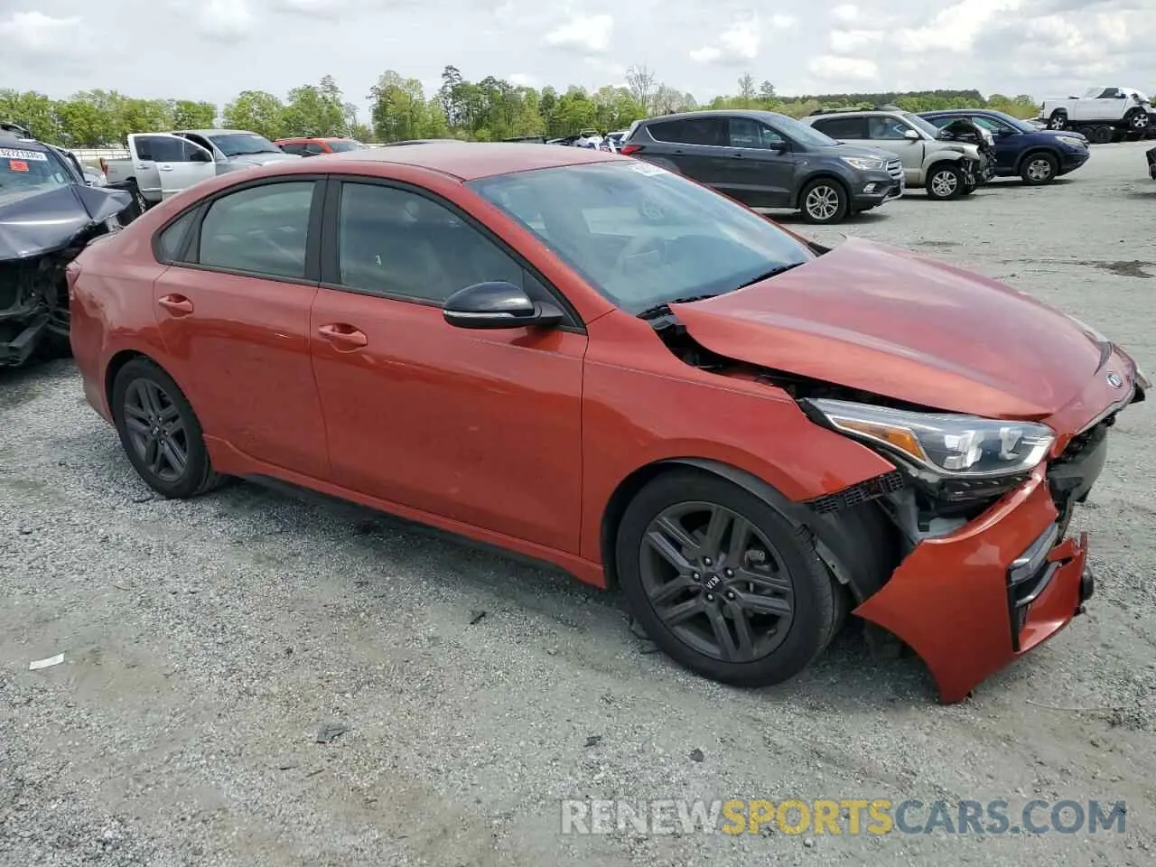 4 Фотография поврежденного автомобиля 3KPF34AD6LE232267 KIA FORTE 2020