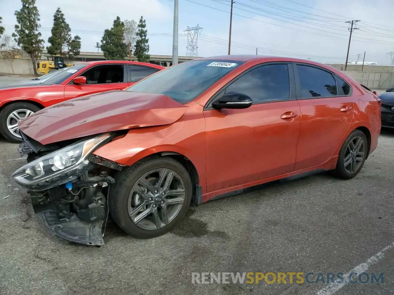 1 Photograph of a damaged car 3KPF34AD6LE260005 KIA FORTE 2020