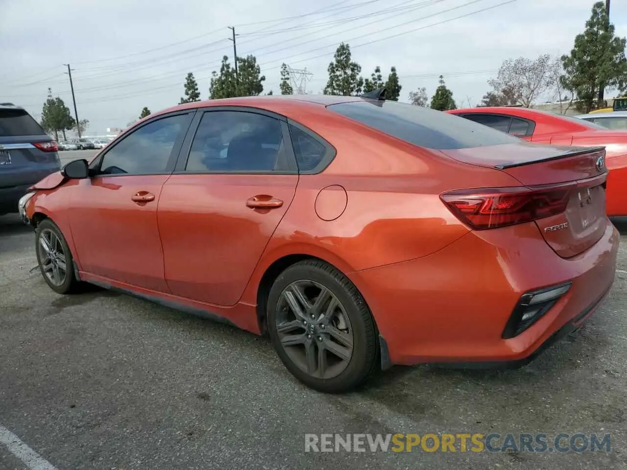 2 Photograph of a damaged car 3KPF34AD6LE260005 KIA FORTE 2020
