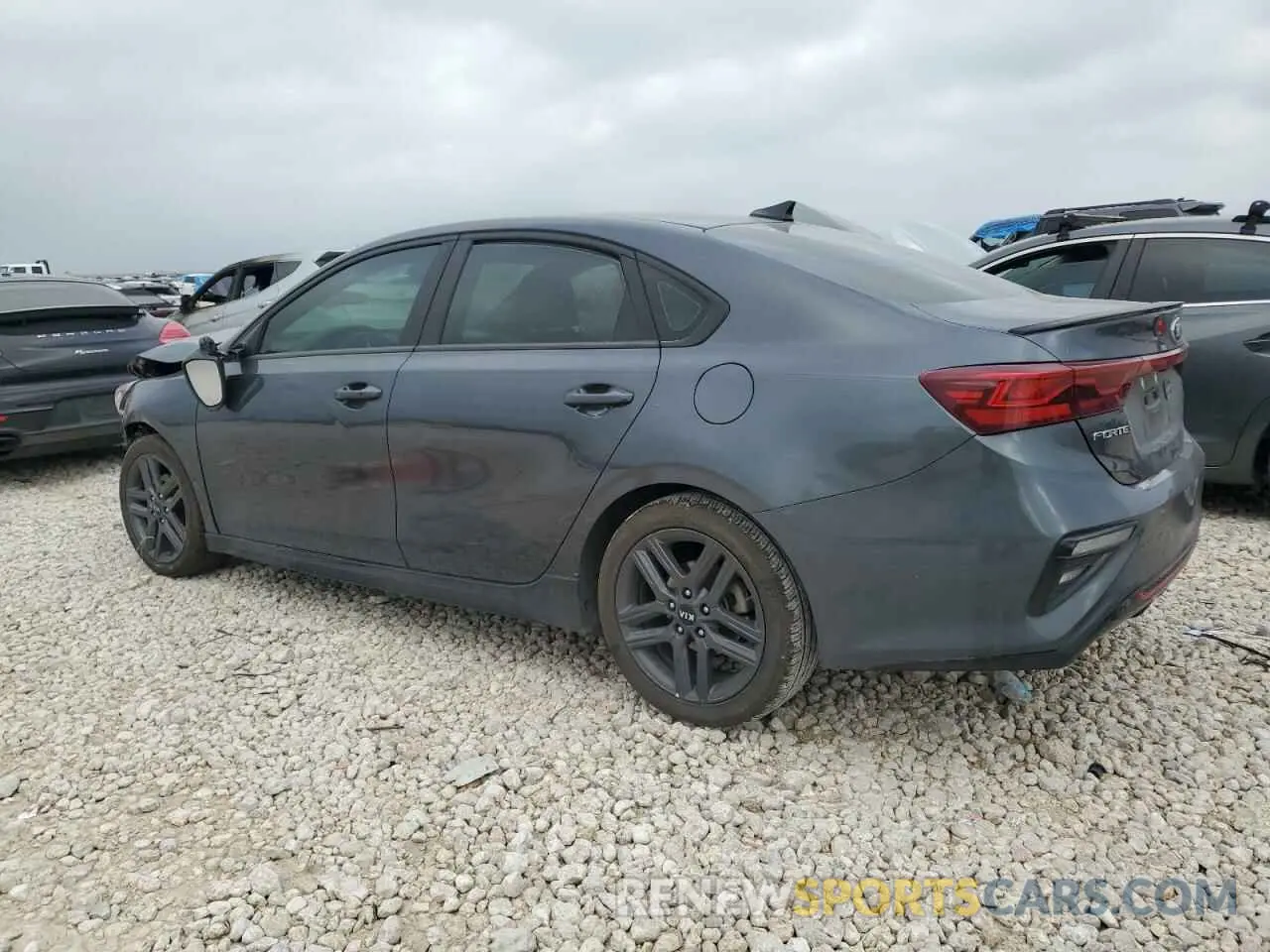 2 Photograph of a damaged car 3KPF34AD7LE230012 KIA FORTE 2020