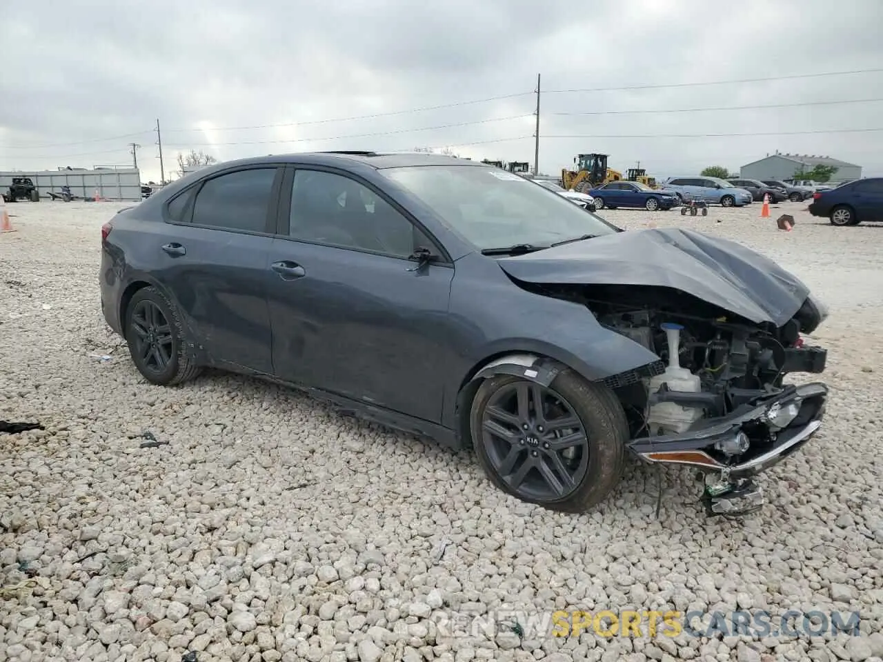 4 Photograph of a damaged car 3KPF34AD7LE230012 KIA FORTE 2020