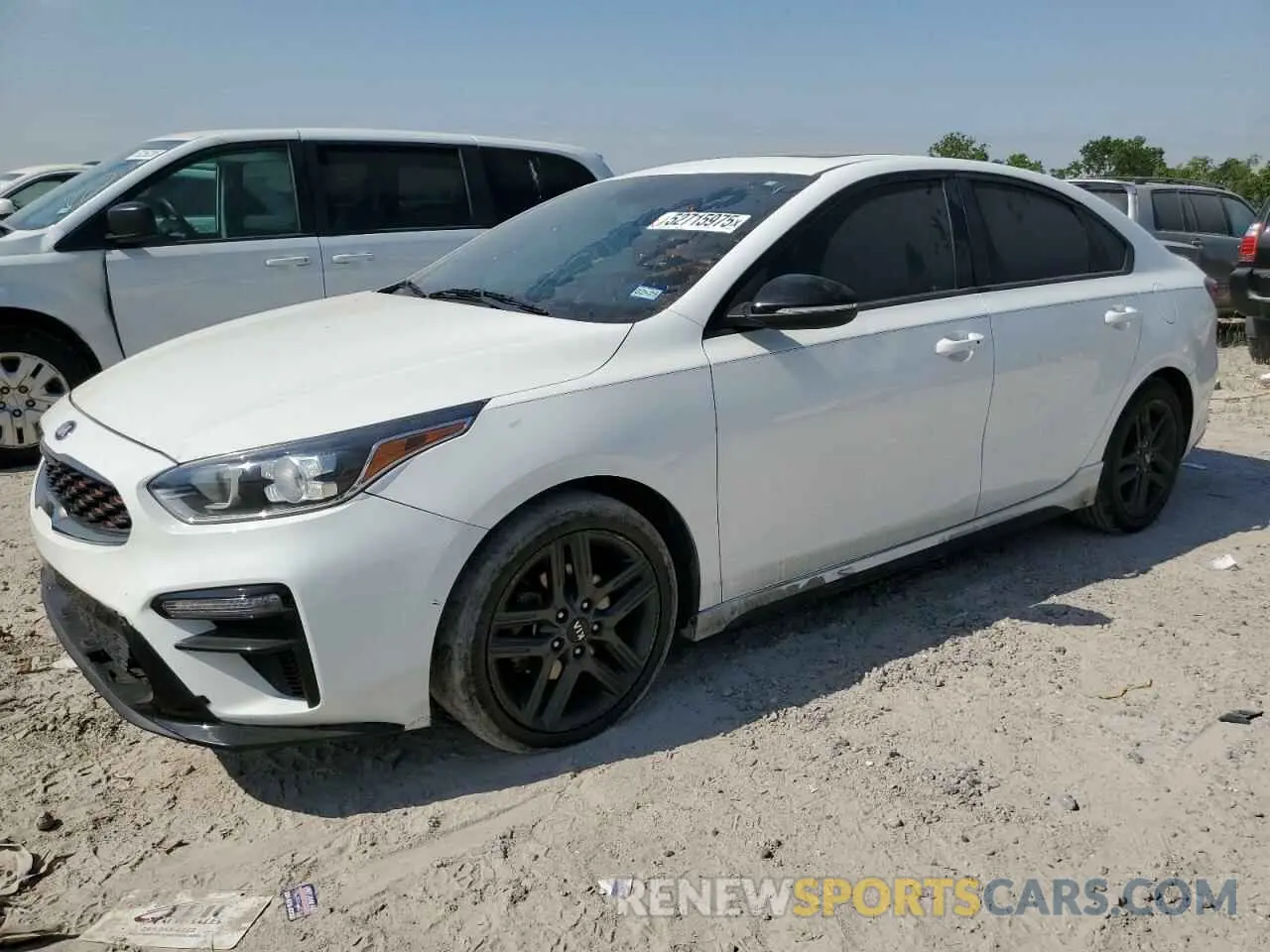 1 Photograph of a damaged car 3KPF34AD8LE242850 KIA FORTE 2020