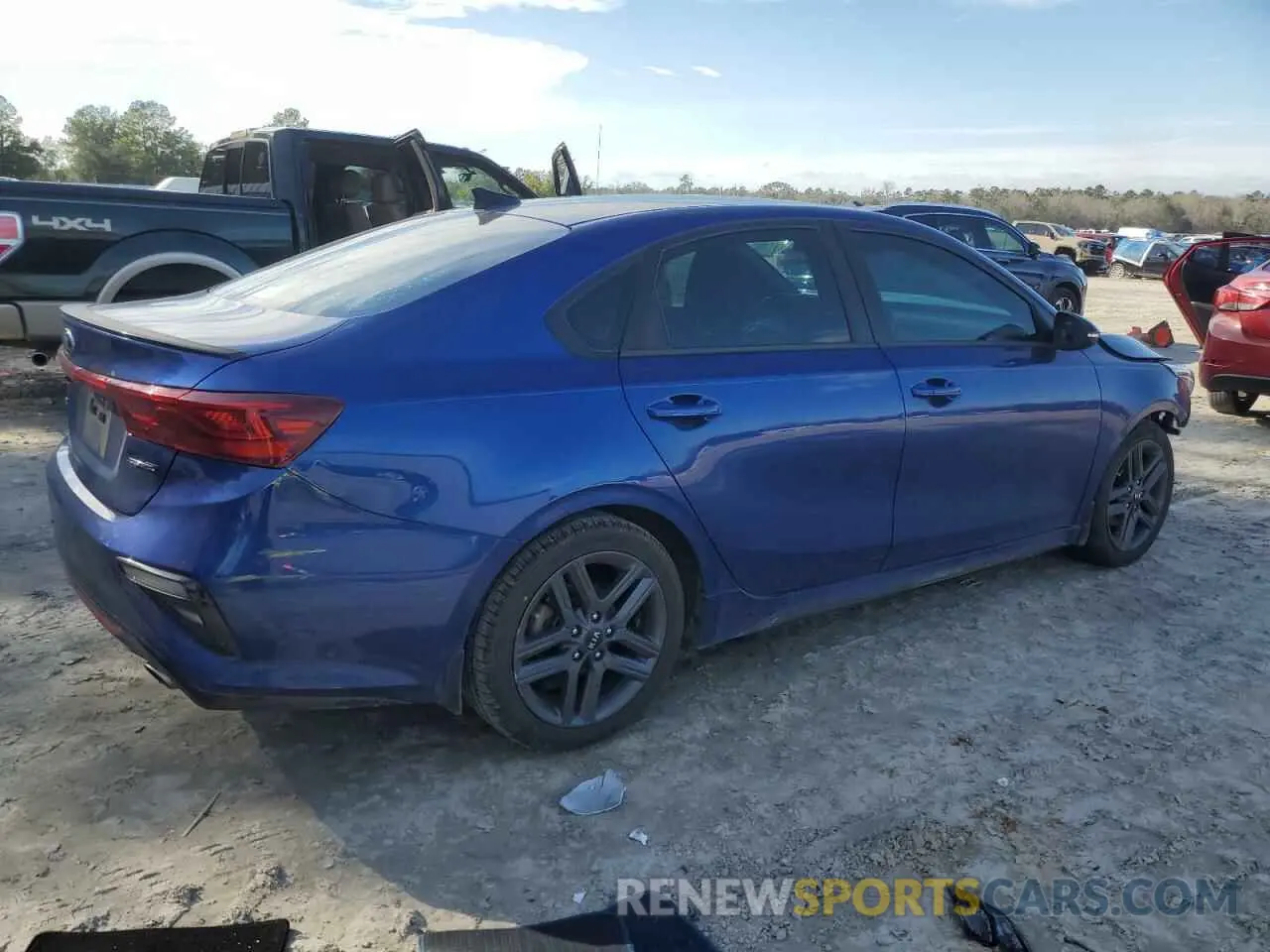 3 Фотография поврежденного автомобиля 3KPF34ADXLE155340 KIA FORTE 2020