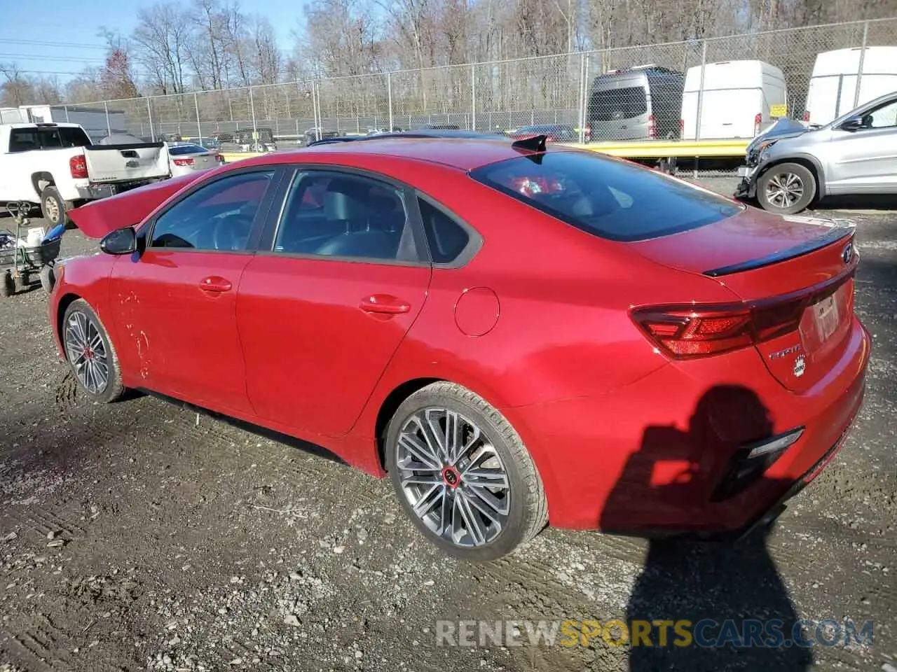 2 Photograph of a damaged car 3KPF44AC0LE258724 KIA FORTE 2020