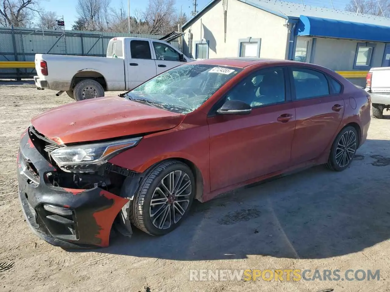1 Photograph of a damaged car 3KPF44AC2LE140206 KIA FORTE 2020