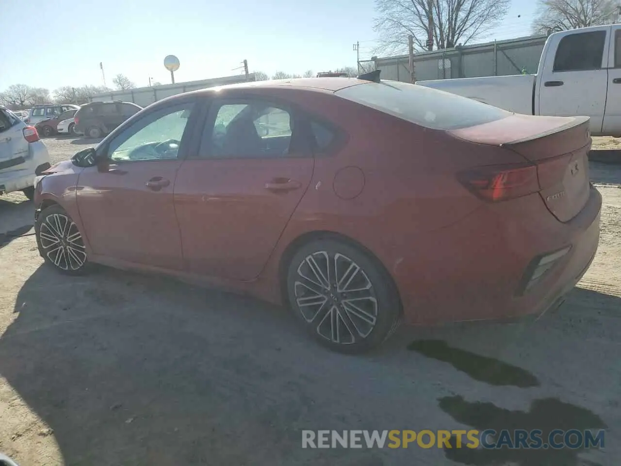 2 Photograph of a damaged car 3KPF44AC2LE140206 KIA FORTE 2020