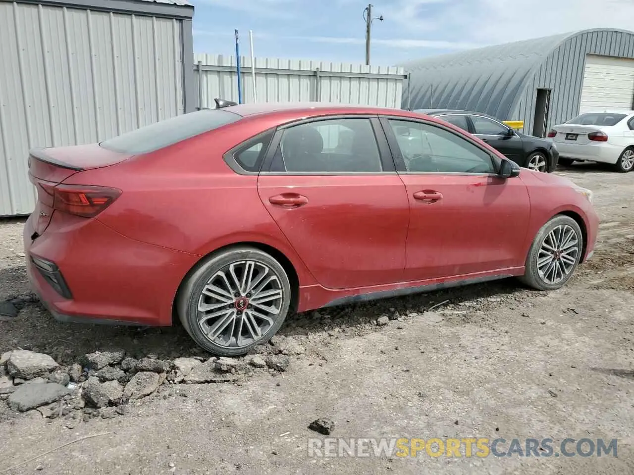 3 Photograph of a damaged car 3KPF44AC3LE172212 KIA FORTE 2020