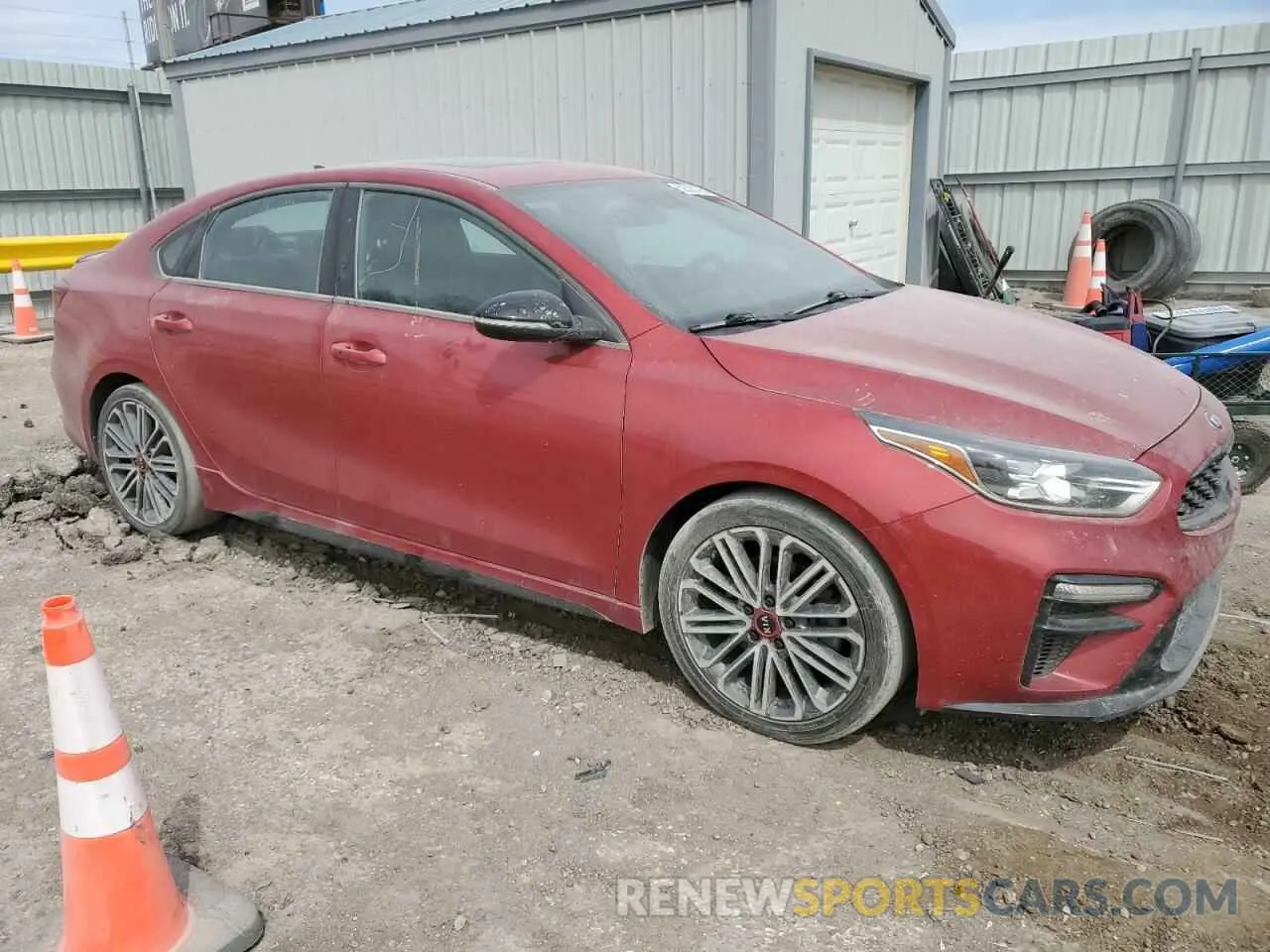4 Photograph of a damaged car 3KPF44AC3LE172212 KIA FORTE 2020
