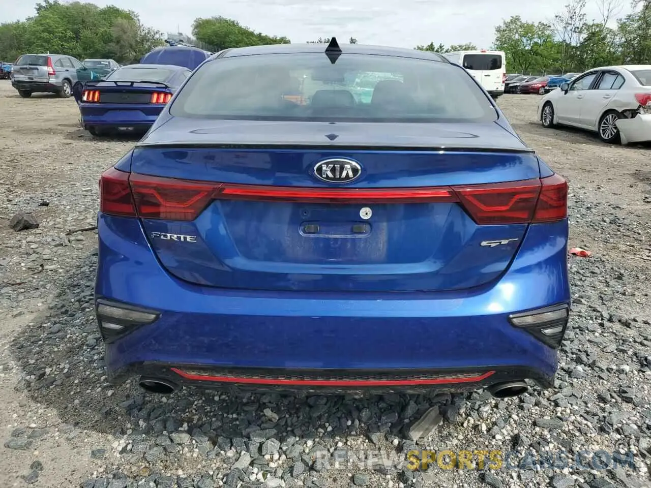 6 Photograph of a damaged car 3KPF44AC4LE167827 KIA FORTE 2020