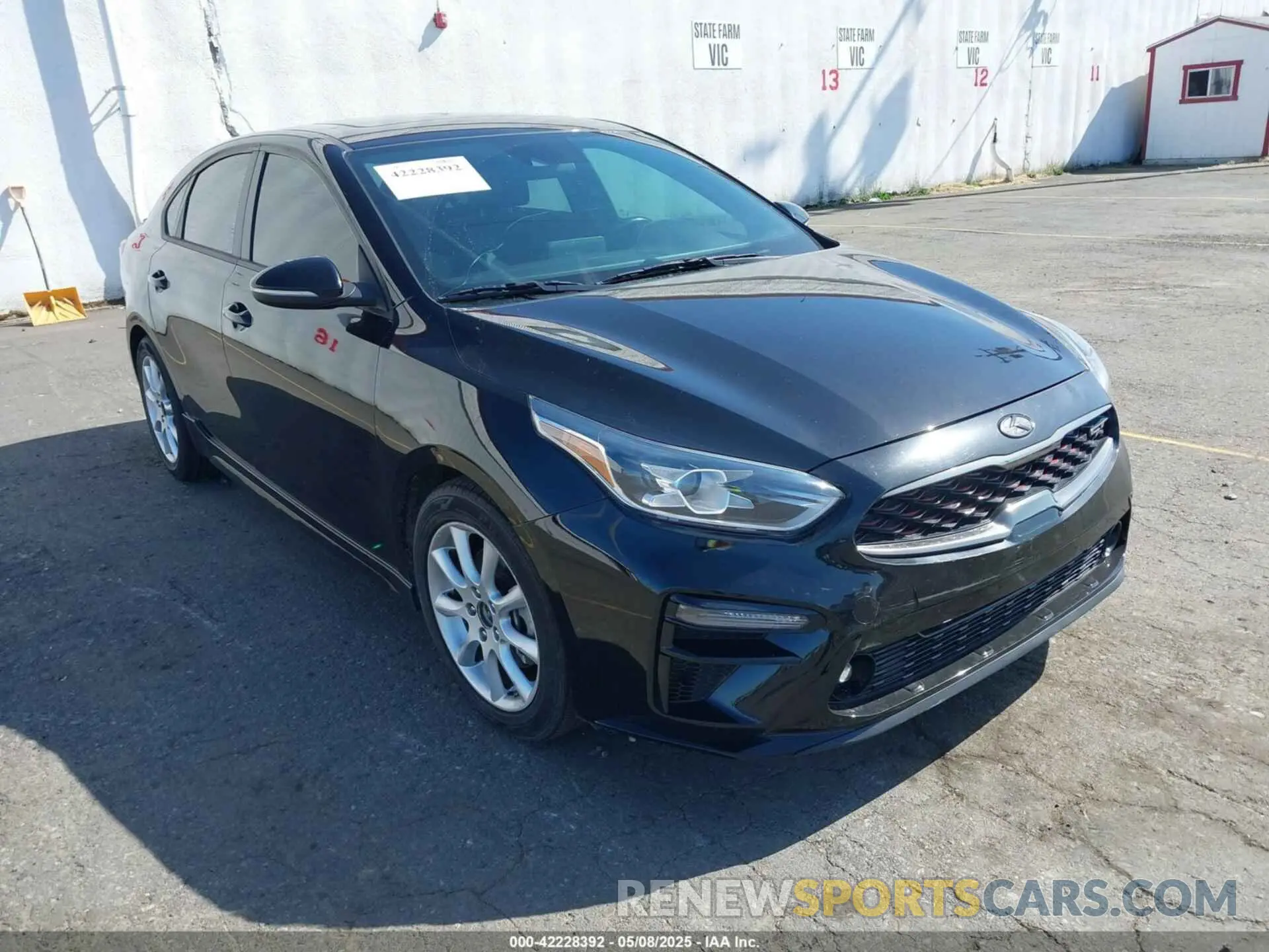 1 Photograph of a damaged car 3KPF44AC6LE184290 KIA FORTE 2020