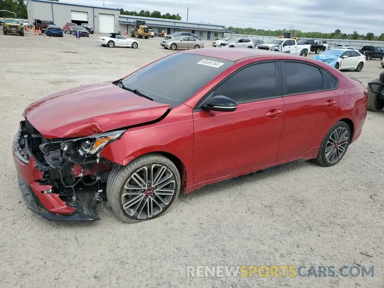 1 Photograph of a damaged car 3KPF44AC7LE240124 KIA FORTE 2020