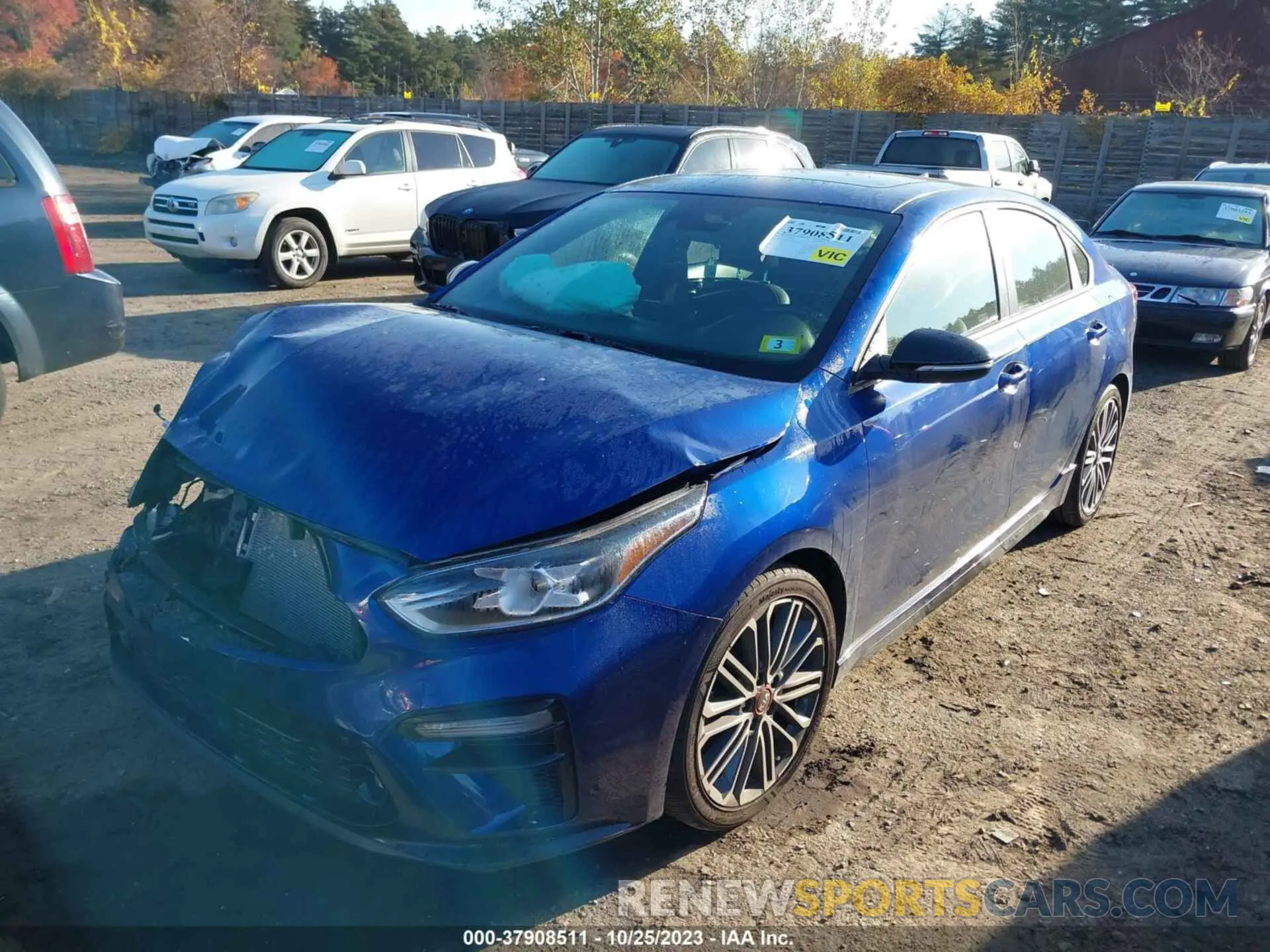 2 Photograph of a damaged car 3KPF44AC8LE147001 KIA FORTE 2020