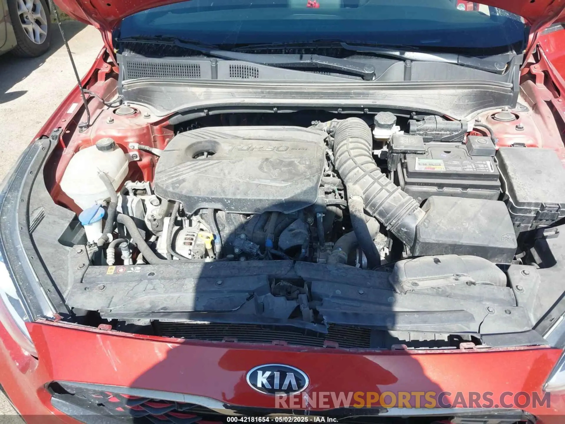 10 Photograph of a damaged car 3KPF44AC9LE227620 KIA FORTE 2020