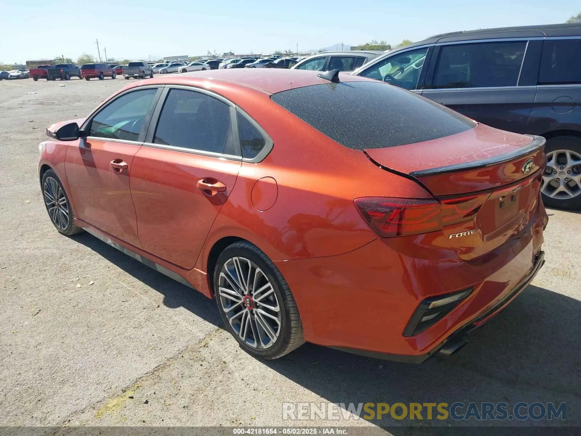 3 Photograph of a damaged car 3KPF44AC9LE227620 KIA FORTE 2020