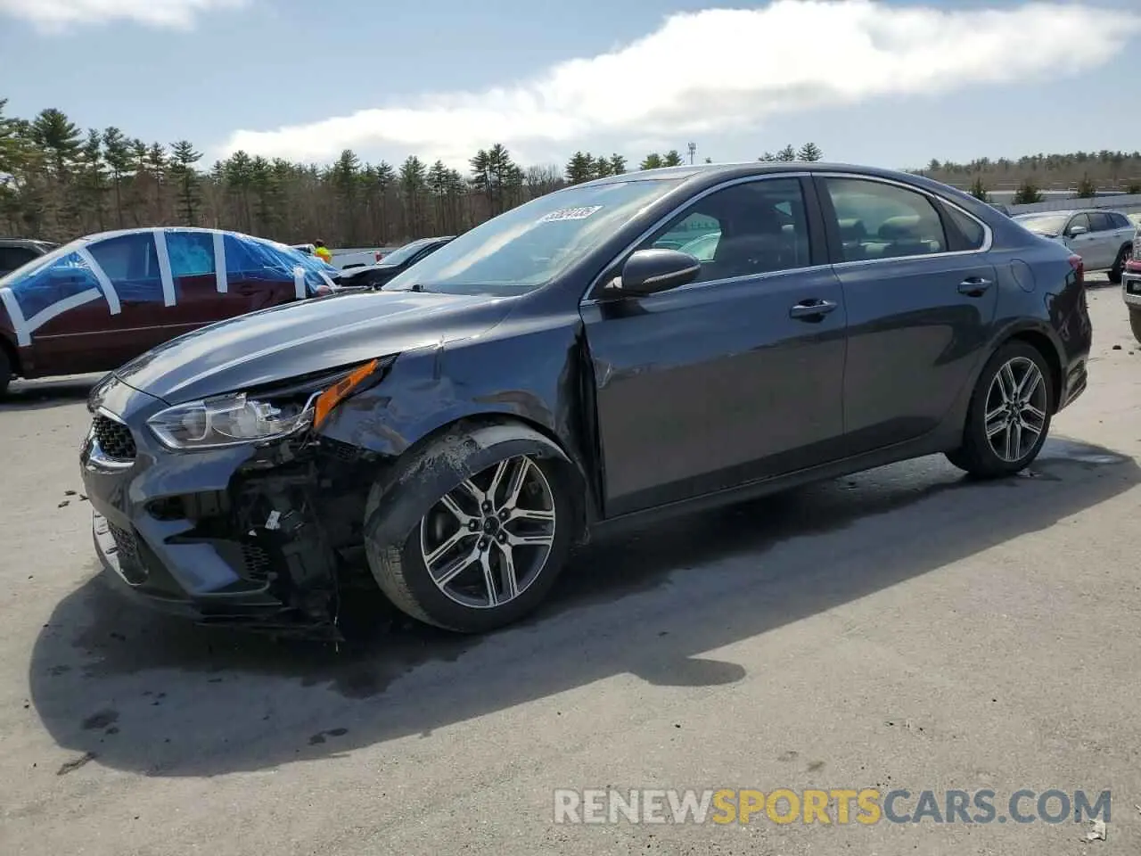 1 Фотография поврежденного автомобиля 3KPF54AD0LE144907 KIA FORTE 2020