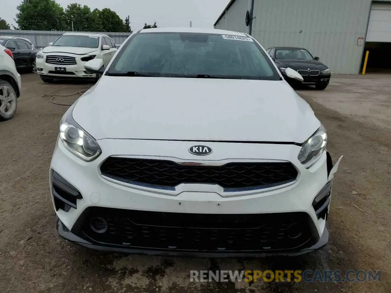 5 Photograph of a damaged car 3KPF54AD0LE183187 KIA FORTE 2020