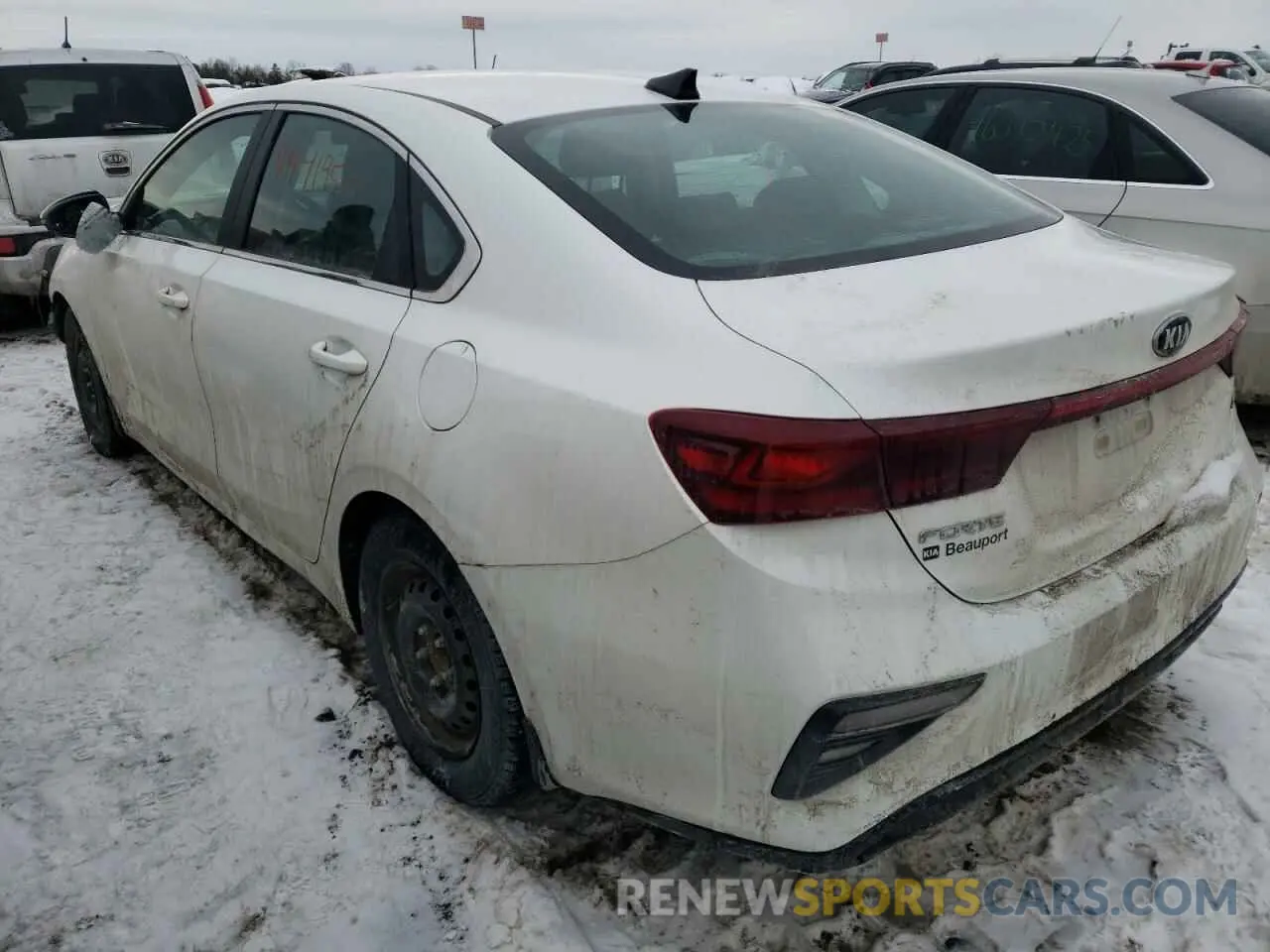 2 Photograph of a damaged car 3KPF54AD0LE227995 KIA FORTE 2020