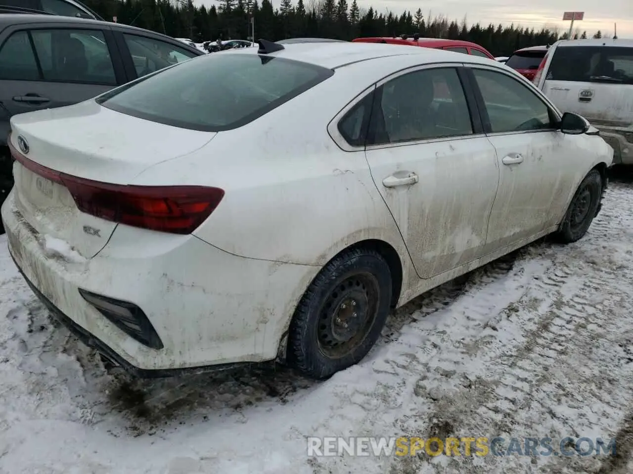 3 Photograph of a damaged car 3KPF54AD0LE227995 KIA FORTE 2020