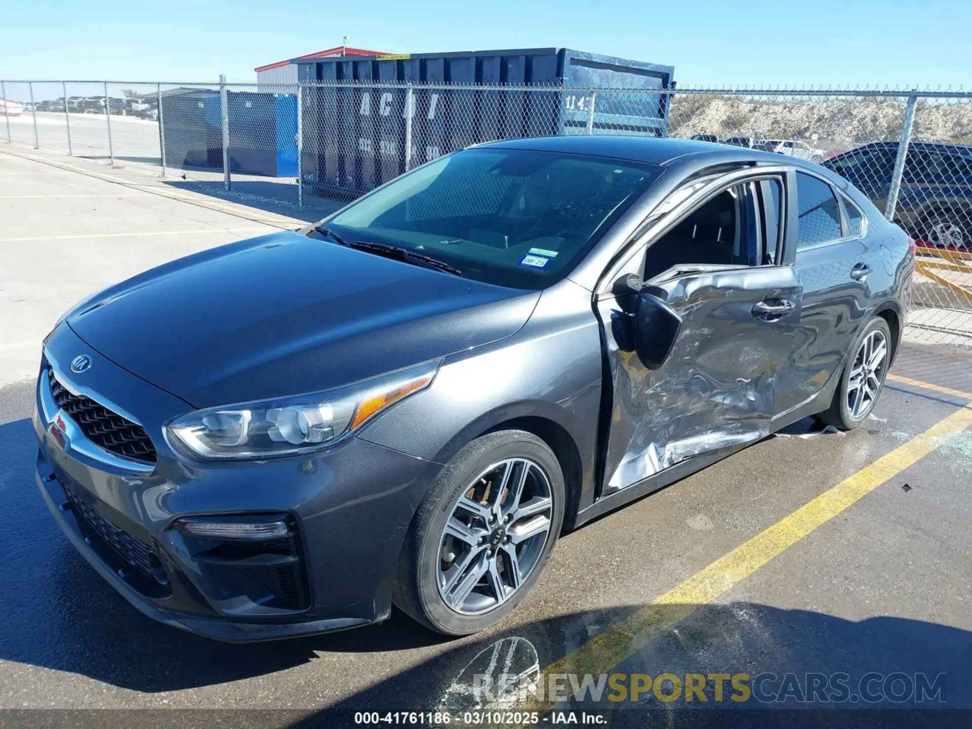 2 Photograph of a damaged car 3KPF54AD2LE152474 KIA FORTE 2020
