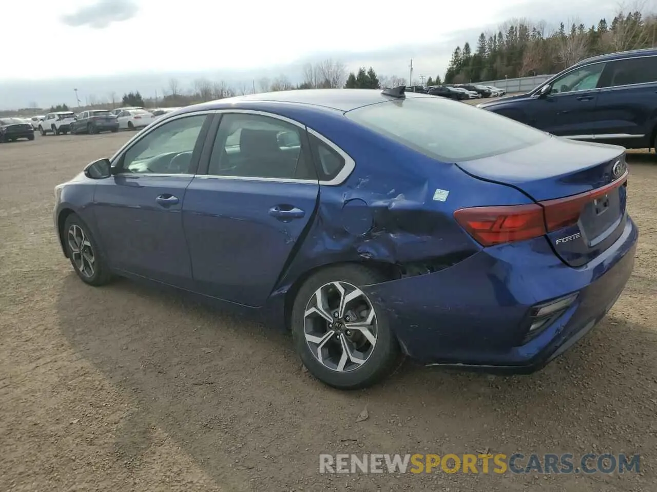 2 Photograph of a damaged car 3KPF54AD3LE181255 KIA FORTE 2020