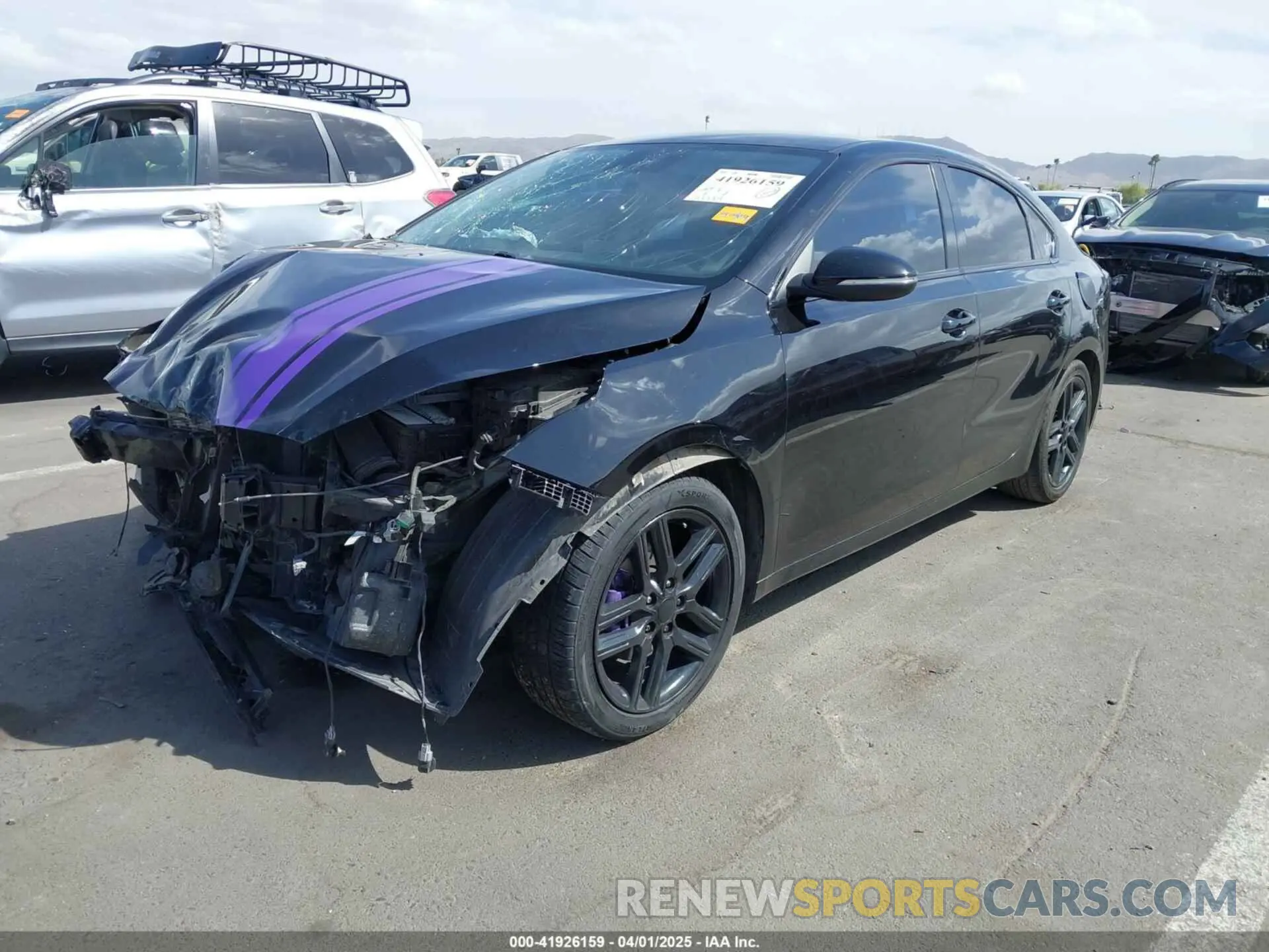 2 Фотография поврежденного автомобиля 3KPF54AD3LE190568 KIA FORTE 2020