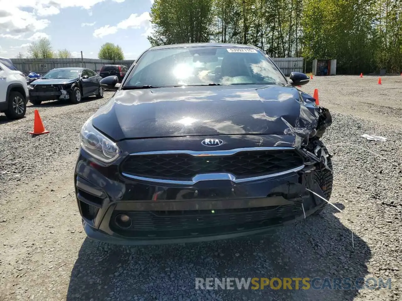 5 Photograph of a damaged car 3KPF54AD7LE154642 KIA FORTE 2020