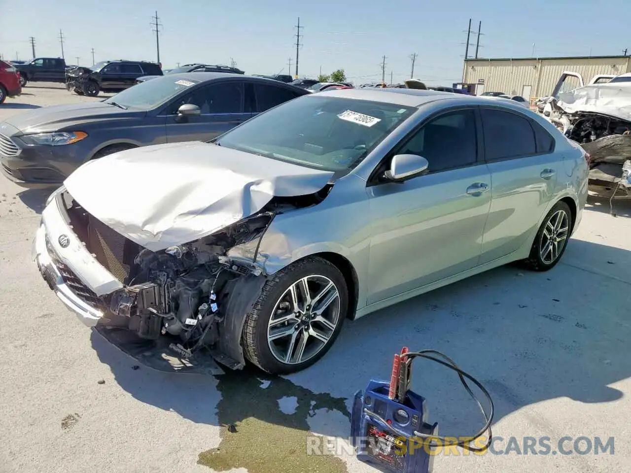 1 Photograph of a damaged car 3KPF54ADXLE214543 KIA FORTE 2020