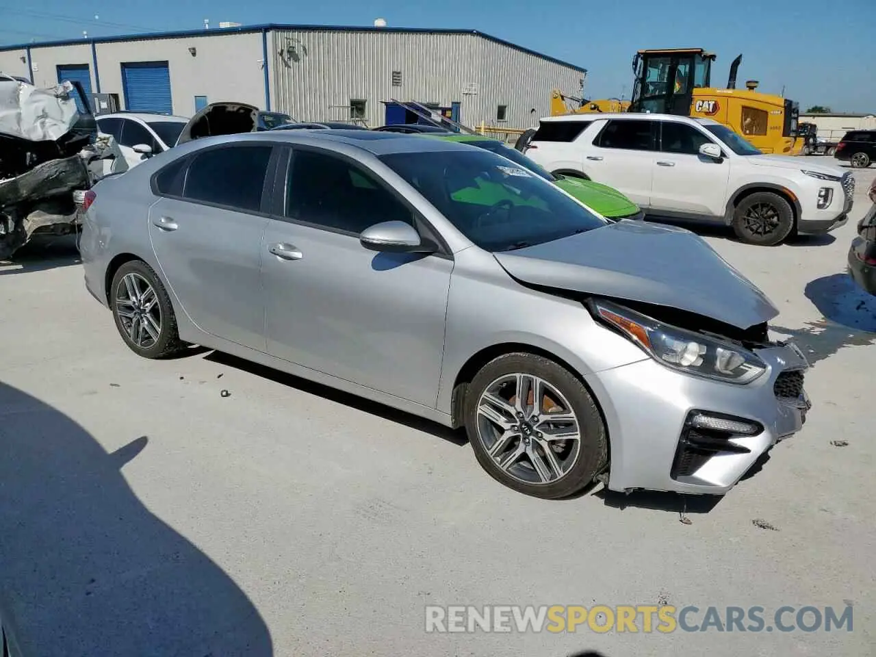 4 Photograph of a damaged car 3KPF54ADXLE214543 KIA FORTE 2020
