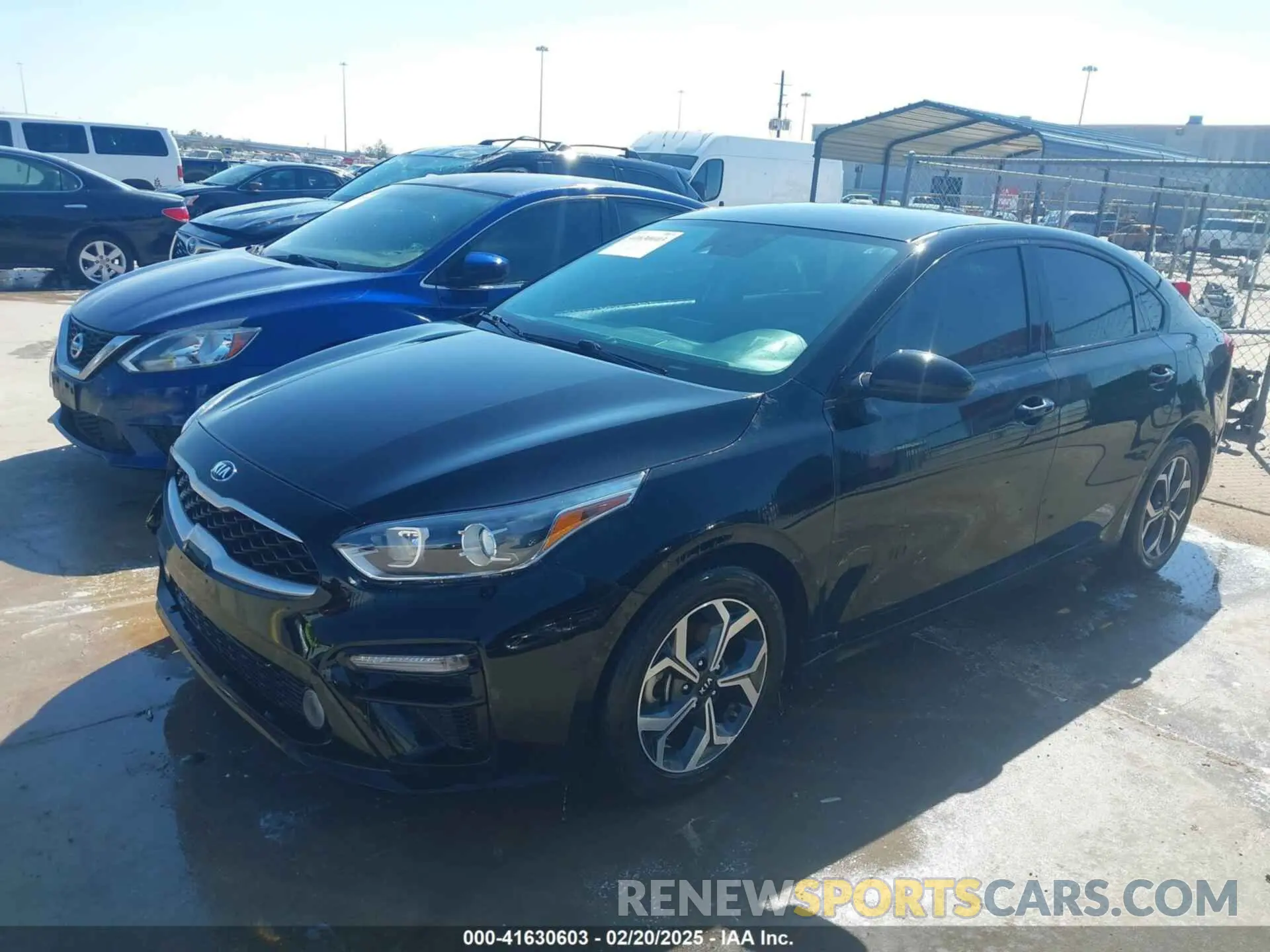 2 Photograph of a damaged car 3KPF24AD0ME267391 KIA FORTE 2021