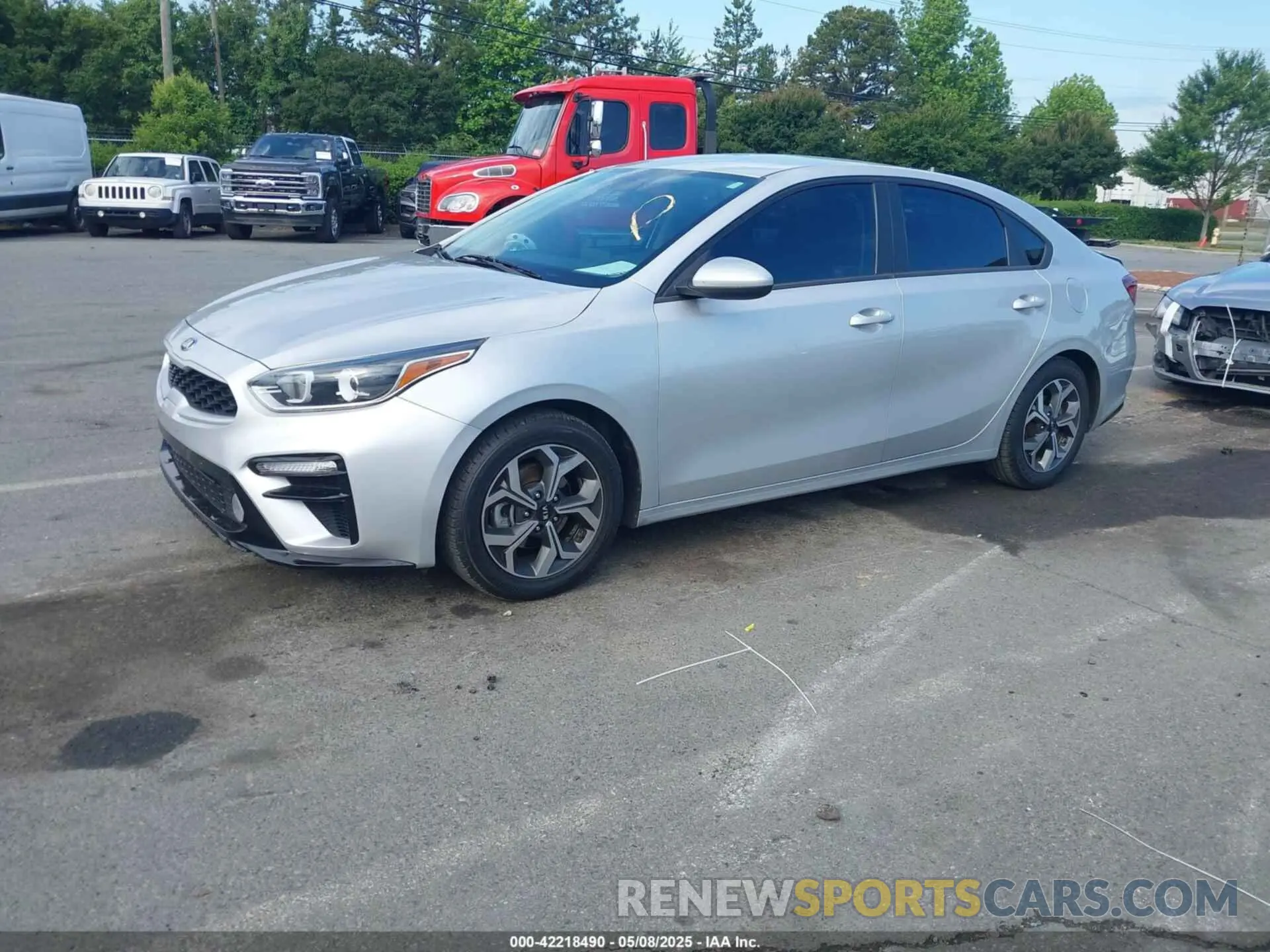 2 Photograph of a damaged car 3KPF24AD0ME290833 KIA FORTE 2021
