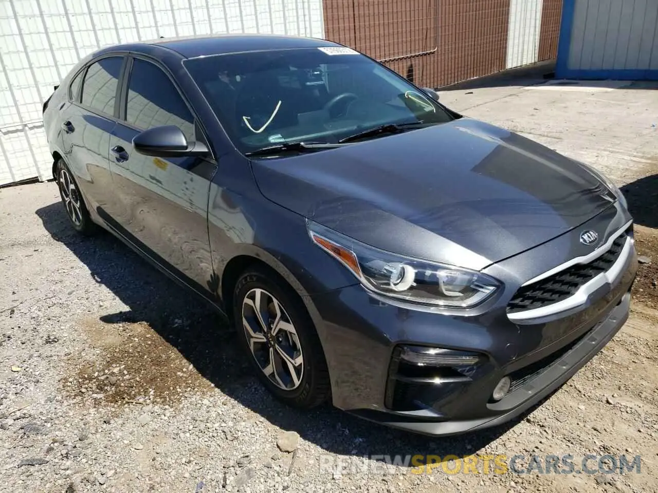 1 Photograph of a damaged car 3KPF24AD0ME296650 KIA FORTE 2021