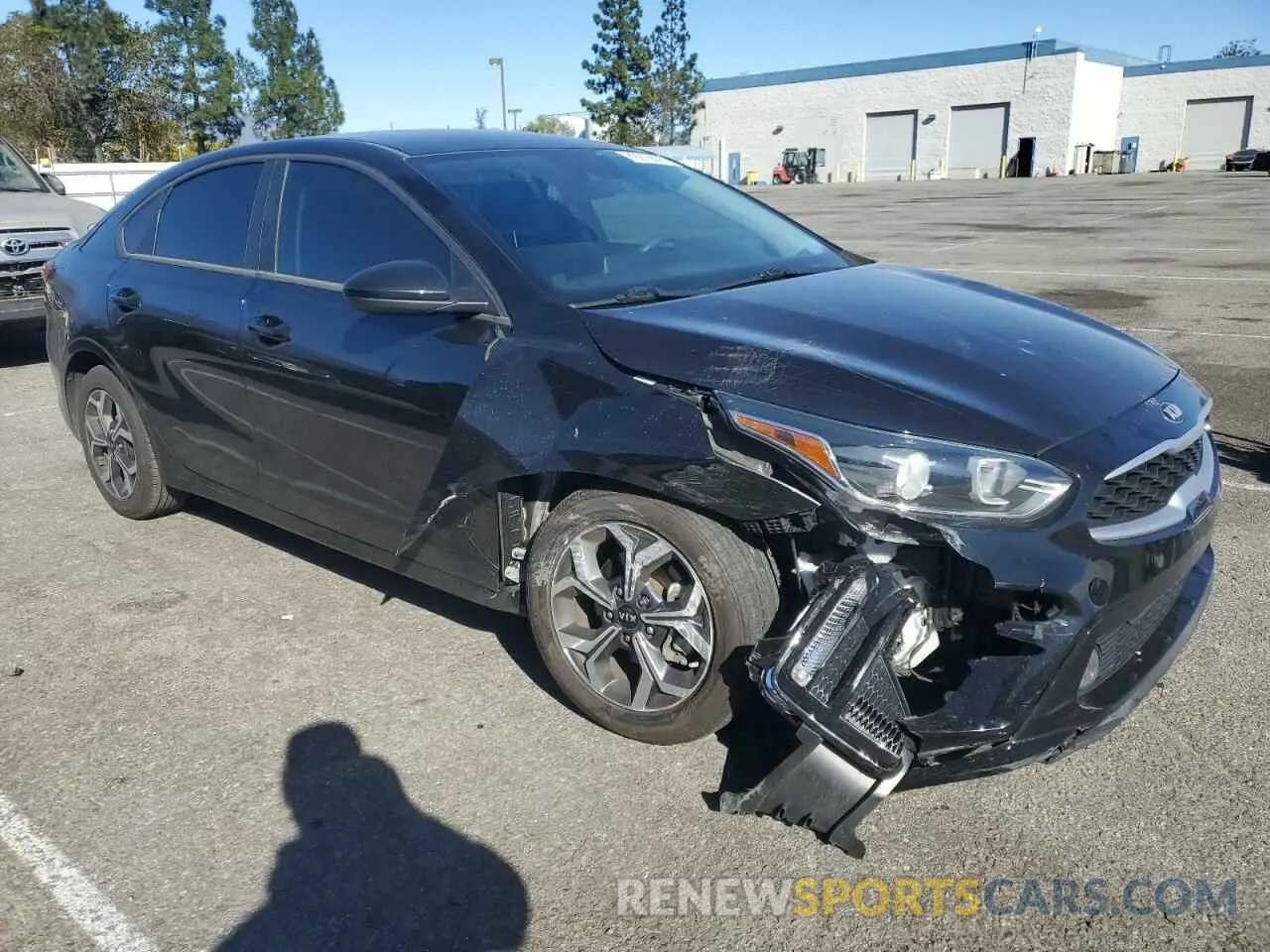 4 Фотография поврежденного автомобиля 3KPF24AD0ME306352 KIA FORTE 2021