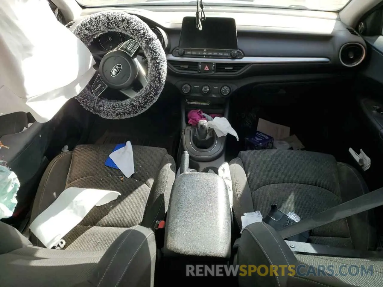 8 Фотография поврежденного автомобиля 3KPF24AD0ME312569 KIA FORTE 2021