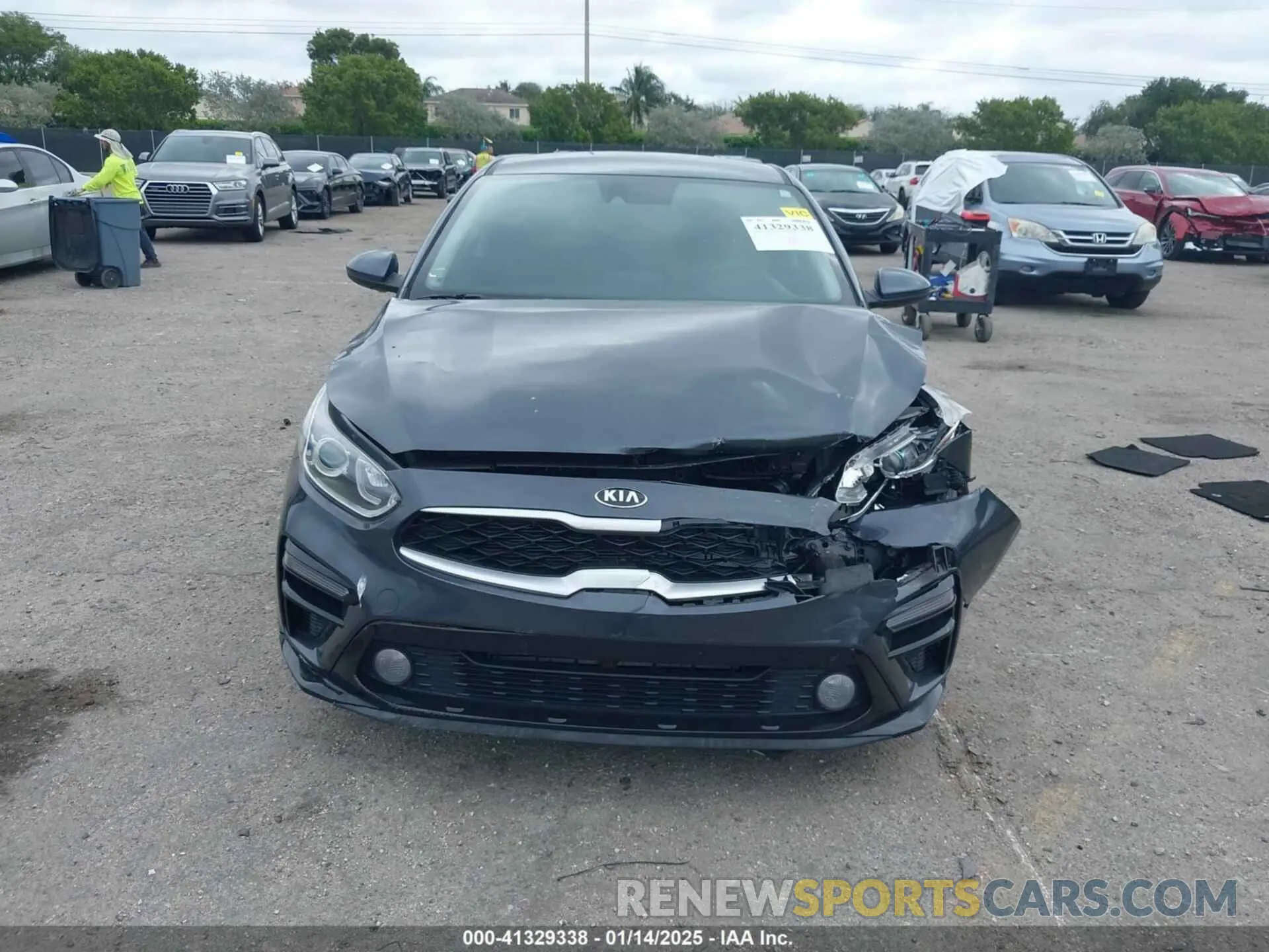12 Photograph of a damaged car 3KPF24AD0ME312622 KIA FORTE 2021