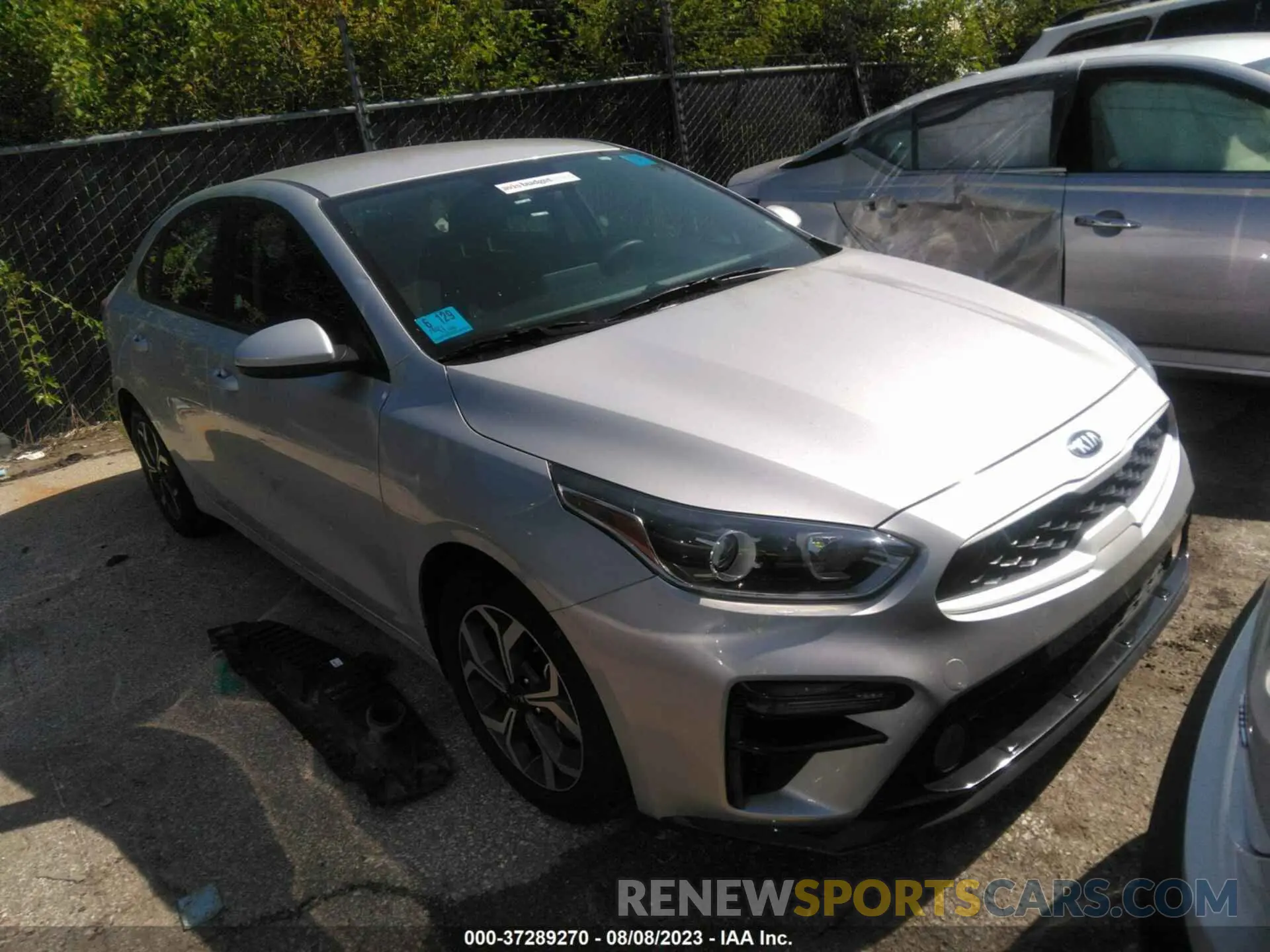1 Photograph of a damaged car 3KPF24AD0ME318341 KIA FORTE 2021