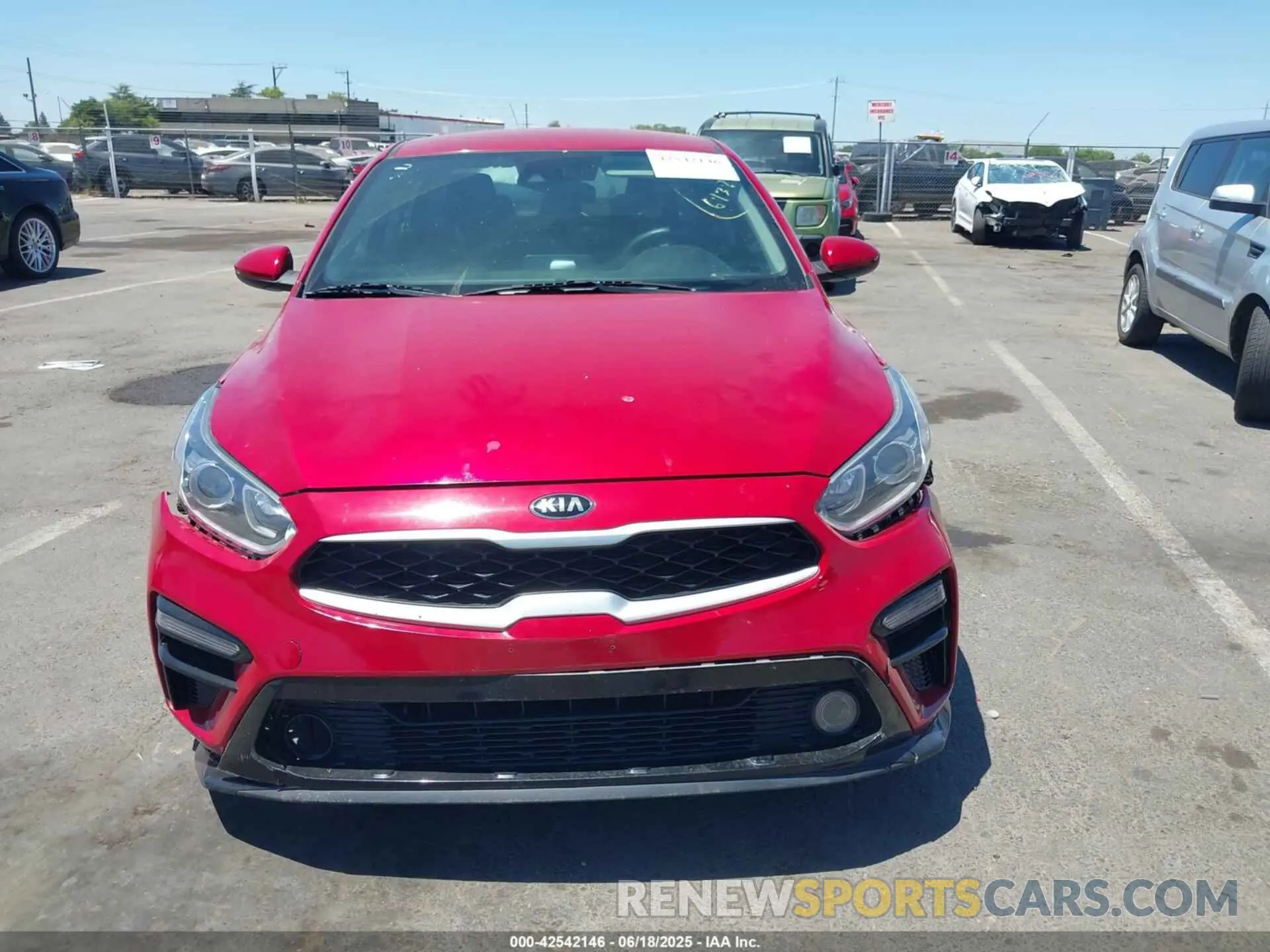 11 Photograph of a damaged car 3KPF24AD0ME330652 KIA FORTE 2021