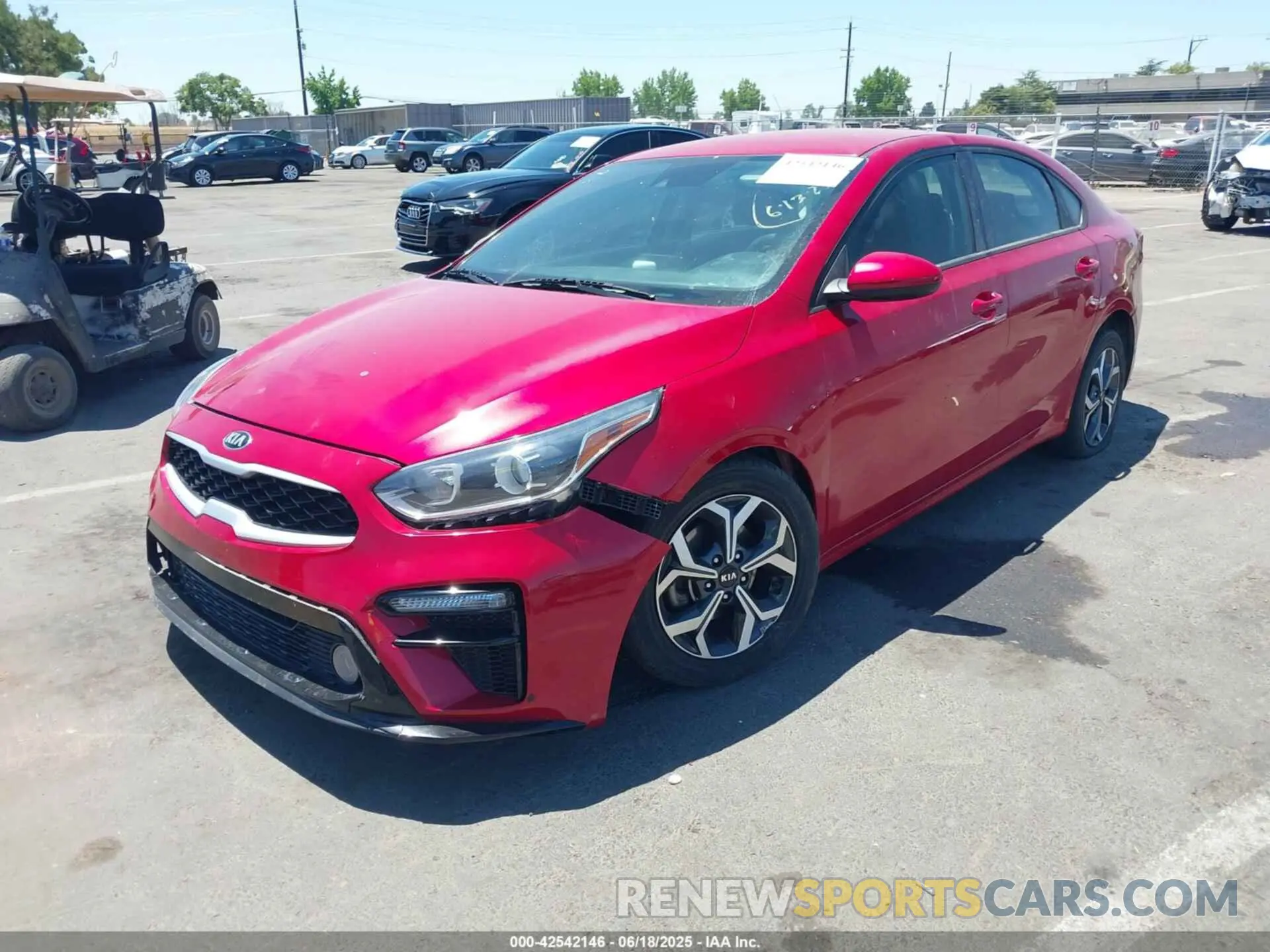 2 Photograph of a damaged car 3KPF24AD0ME330652 KIA FORTE 2021