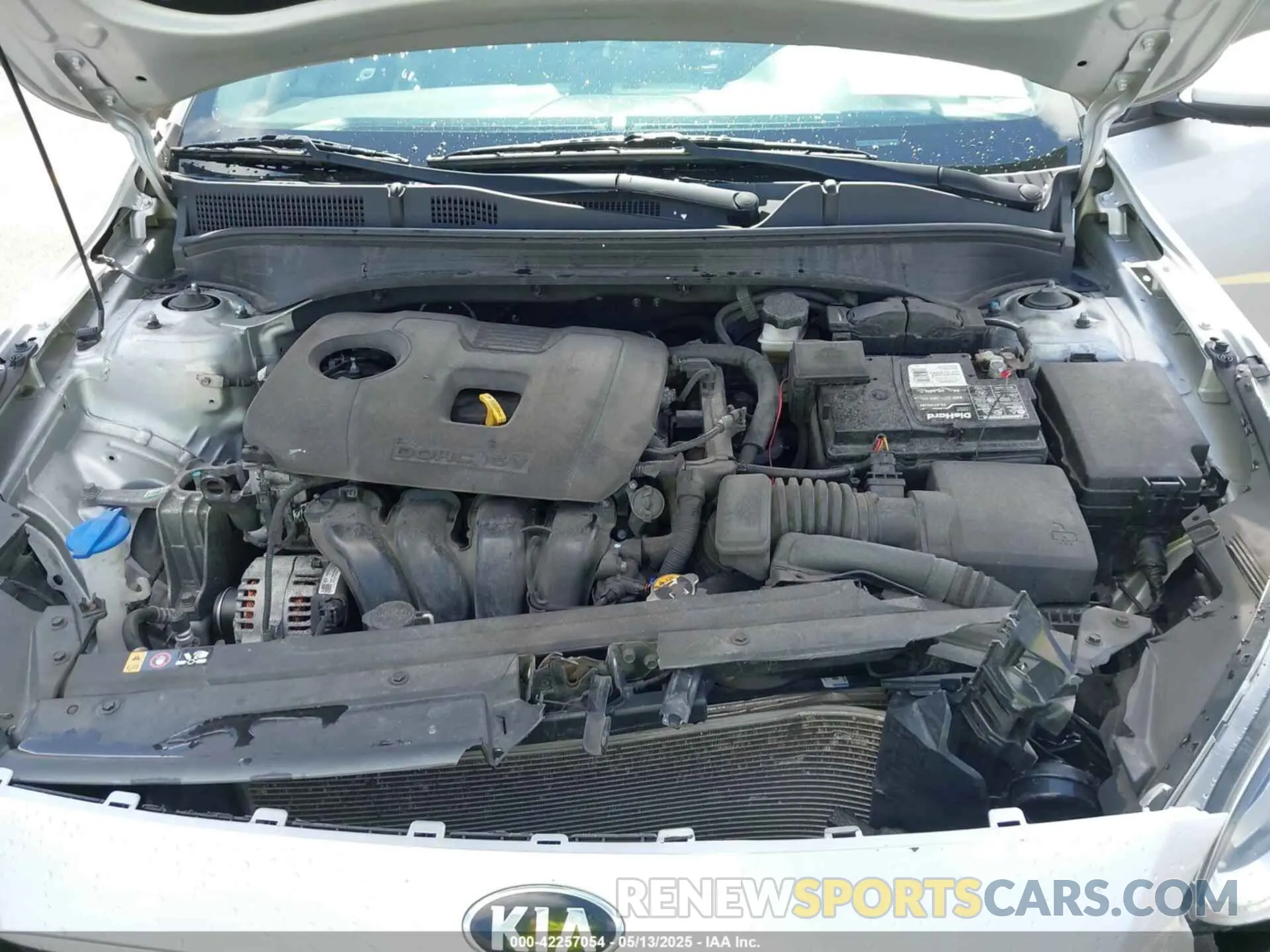 10 Фотография поврежденного автомобиля 3KPF24AD0ME334880 KIA FORTE 2021