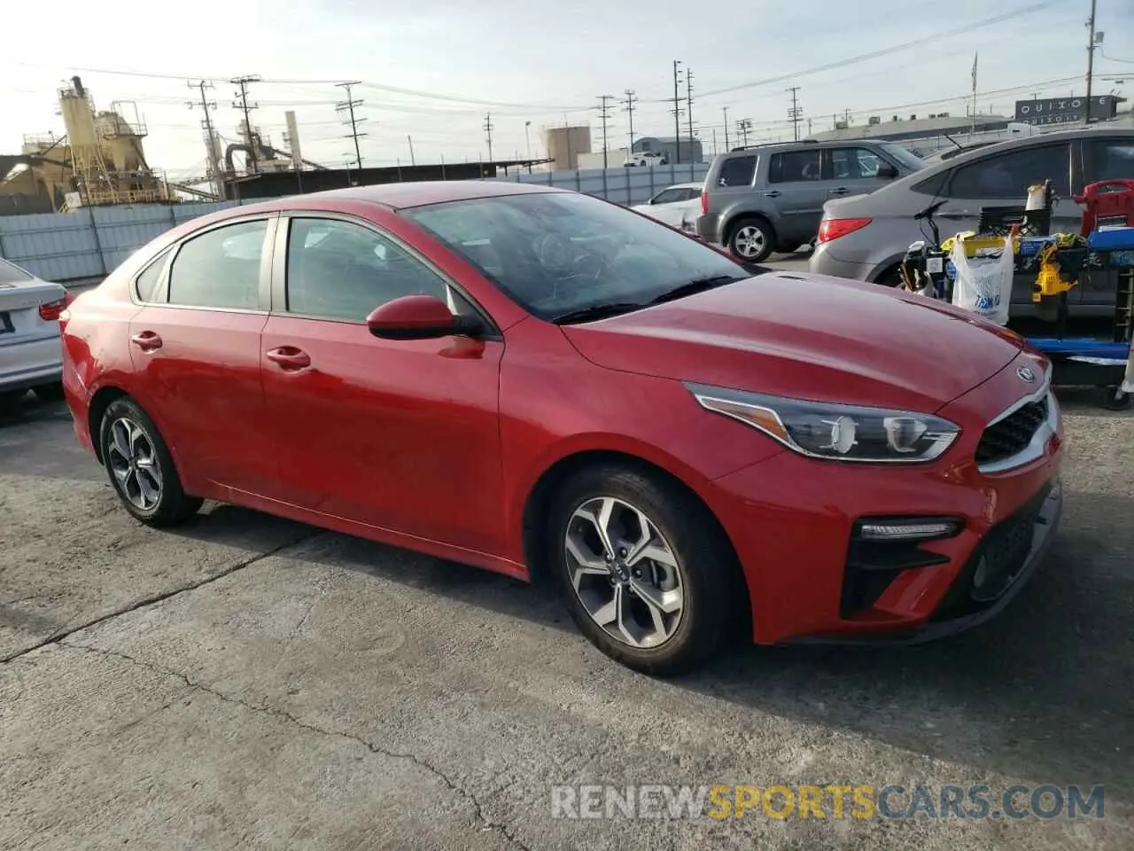 4 Photograph of a damaged car 3KPF24AD0ME338718 KIA FORTE 2021