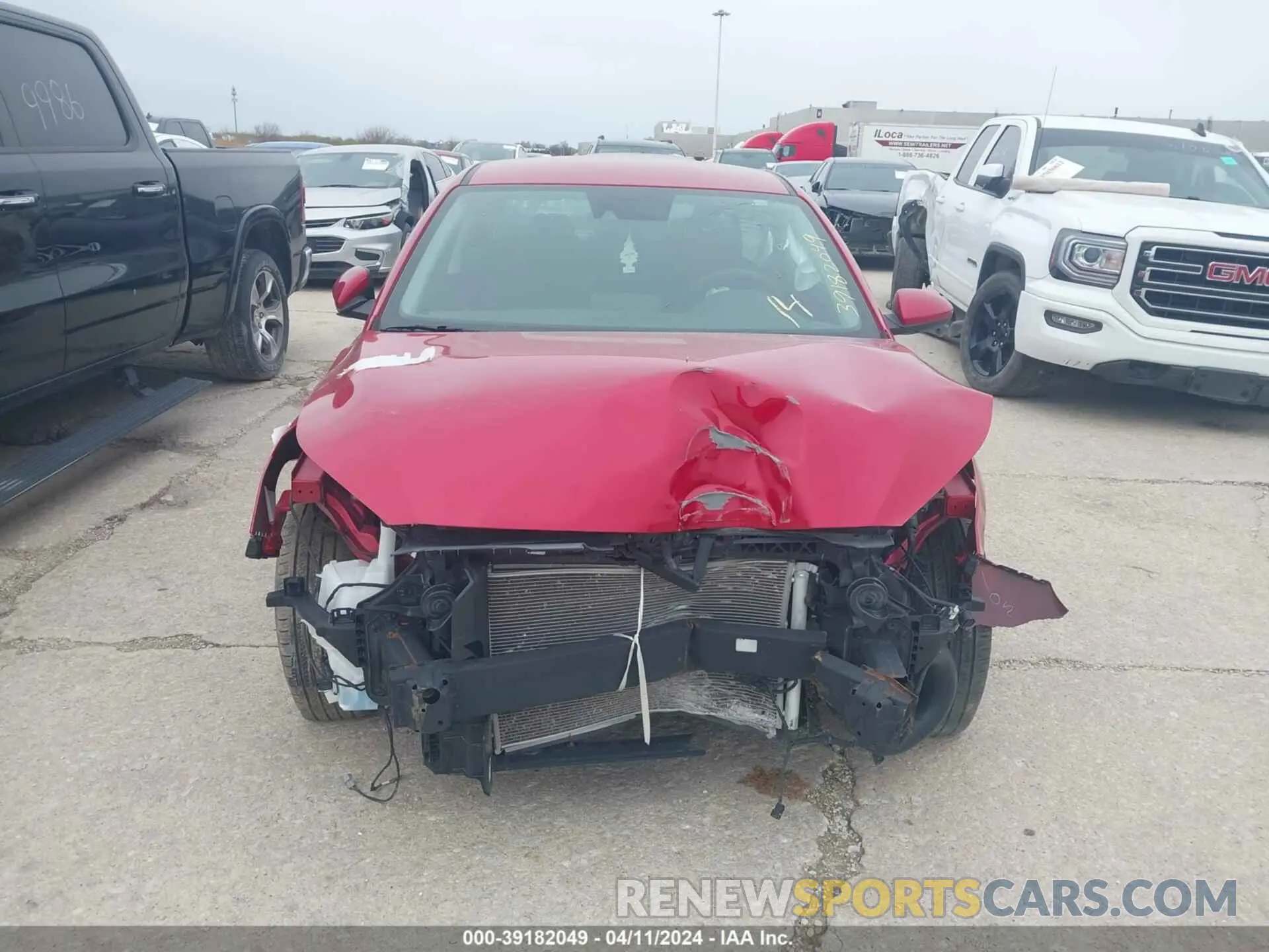 12 Photograph of a damaged car 3KPF24AD0ME346625 KIA FORTE 2021
