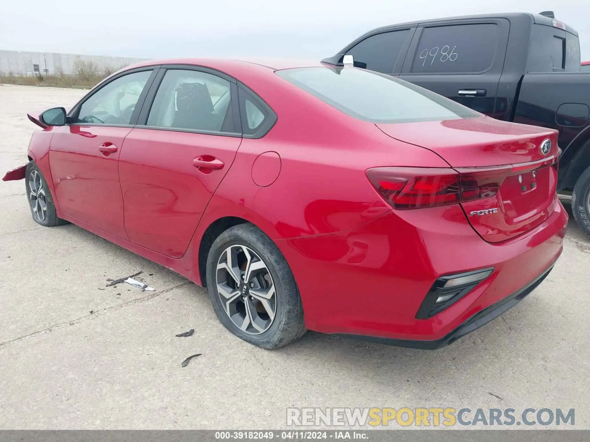 3 Photograph of a damaged car 3KPF24AD0ME346625 KIA FORTE 2021