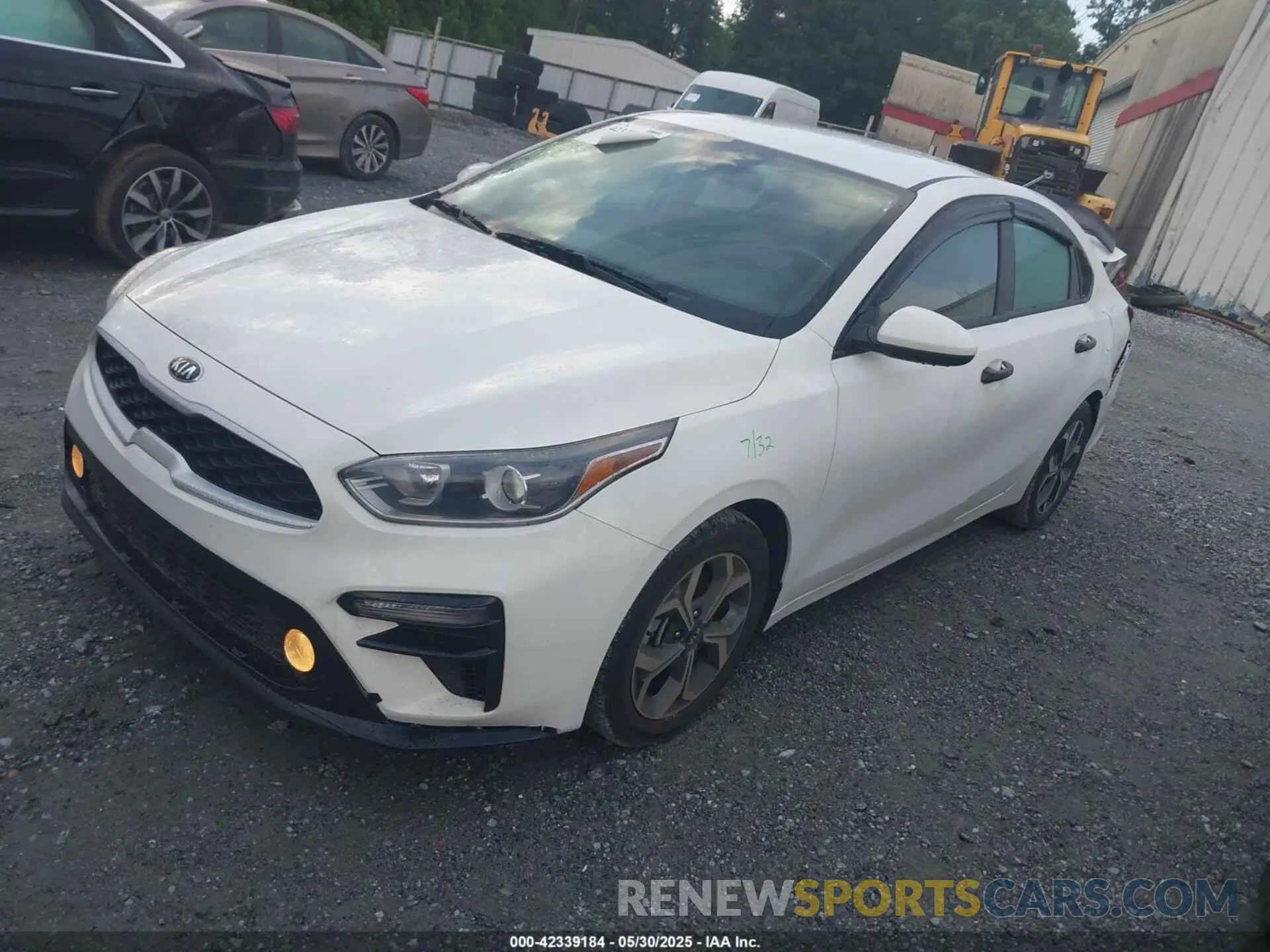 2 Photograph of a damaged car 3KPF24AD0ME349220 KIA FORTE 2021