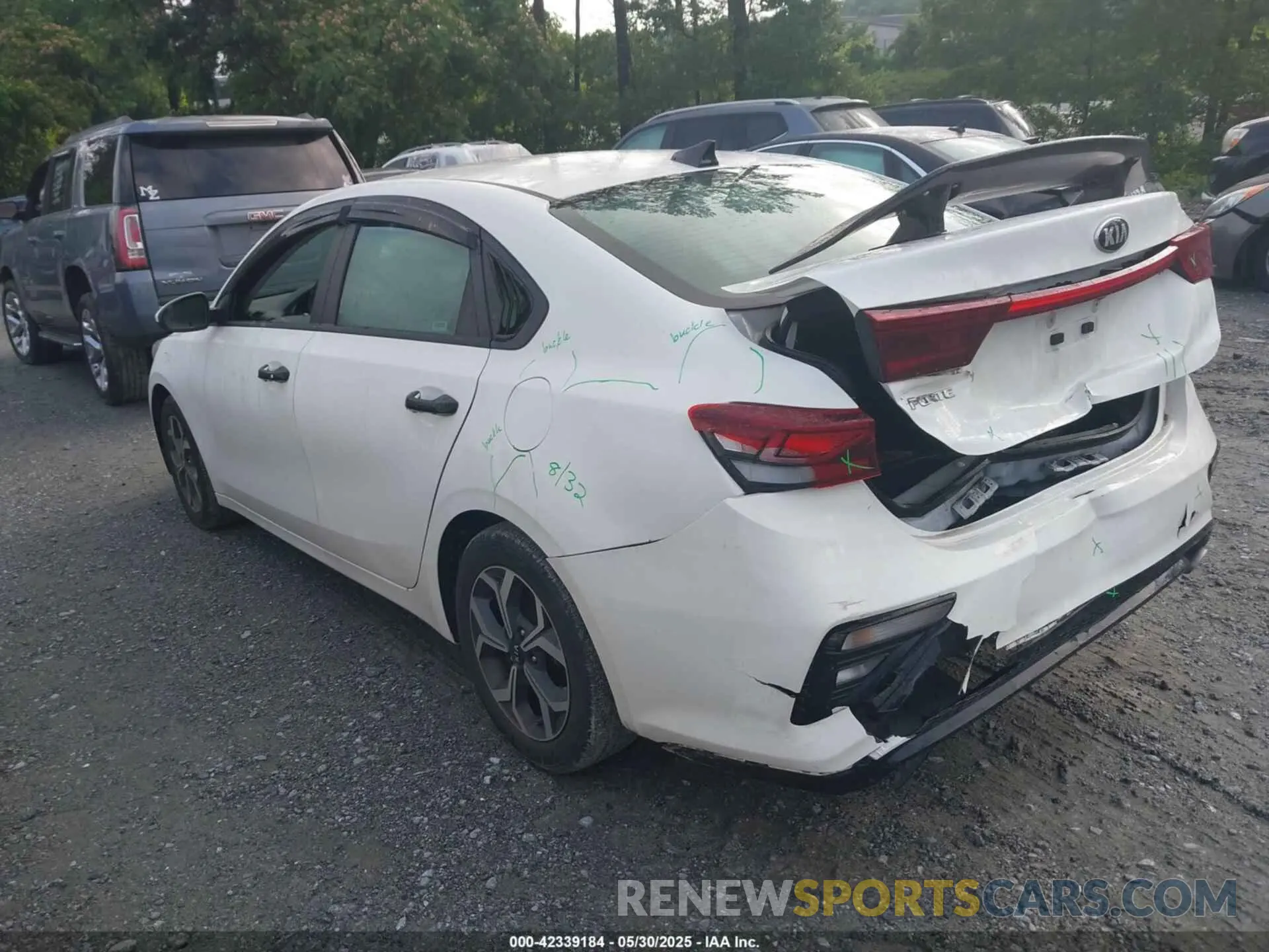 3 Photograph of a damaged car 3KPF24AD0ME349220 KIA FORTE 2021