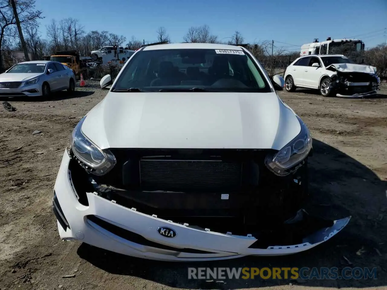 5 Фотография поврежденного автомобиля 3KPF24AD0ME354627 KIA FORTE 2021