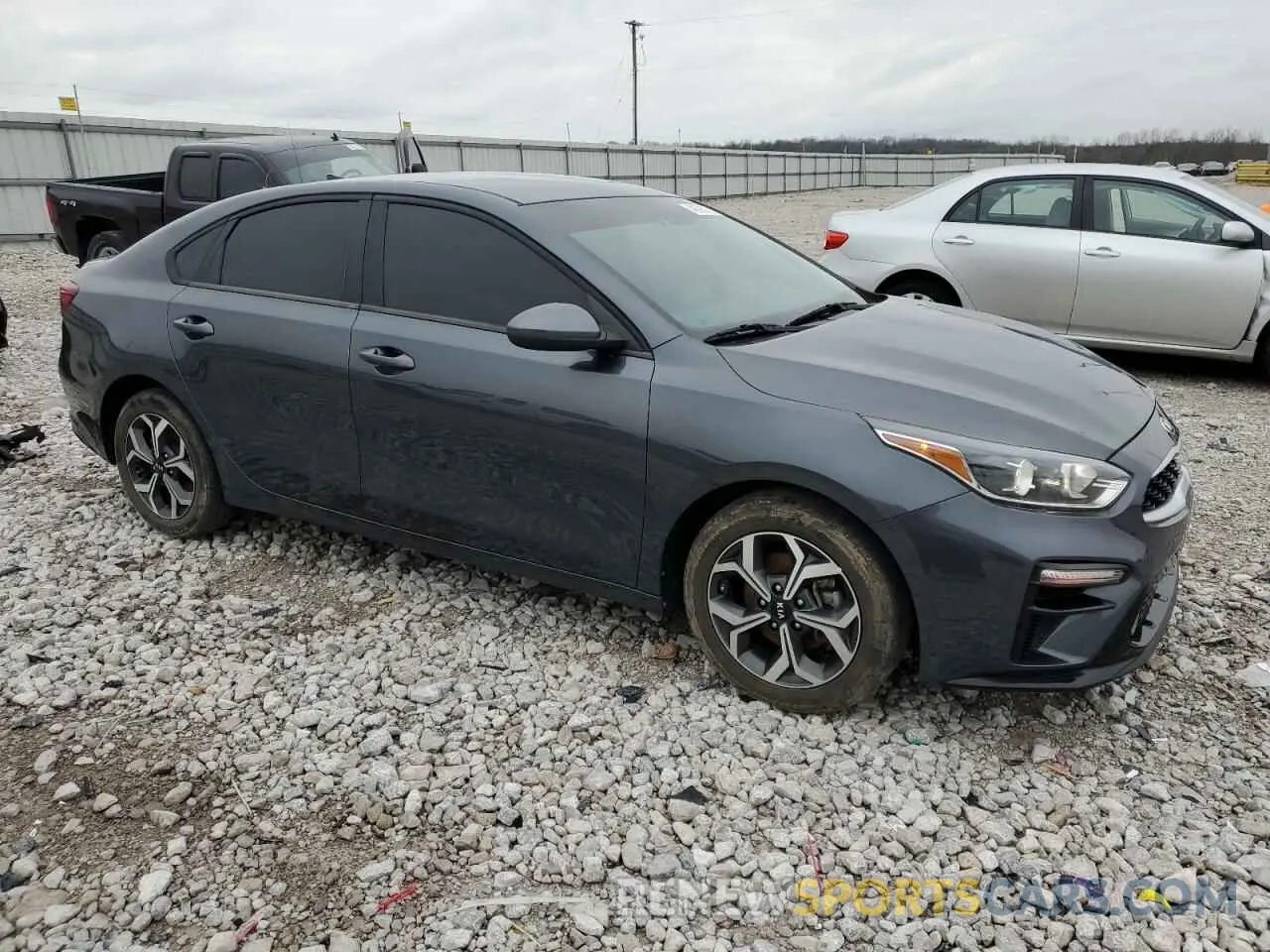 4 Photograph of a damaged car 3KPF24AD0ME358256 KIA FORTE 2021