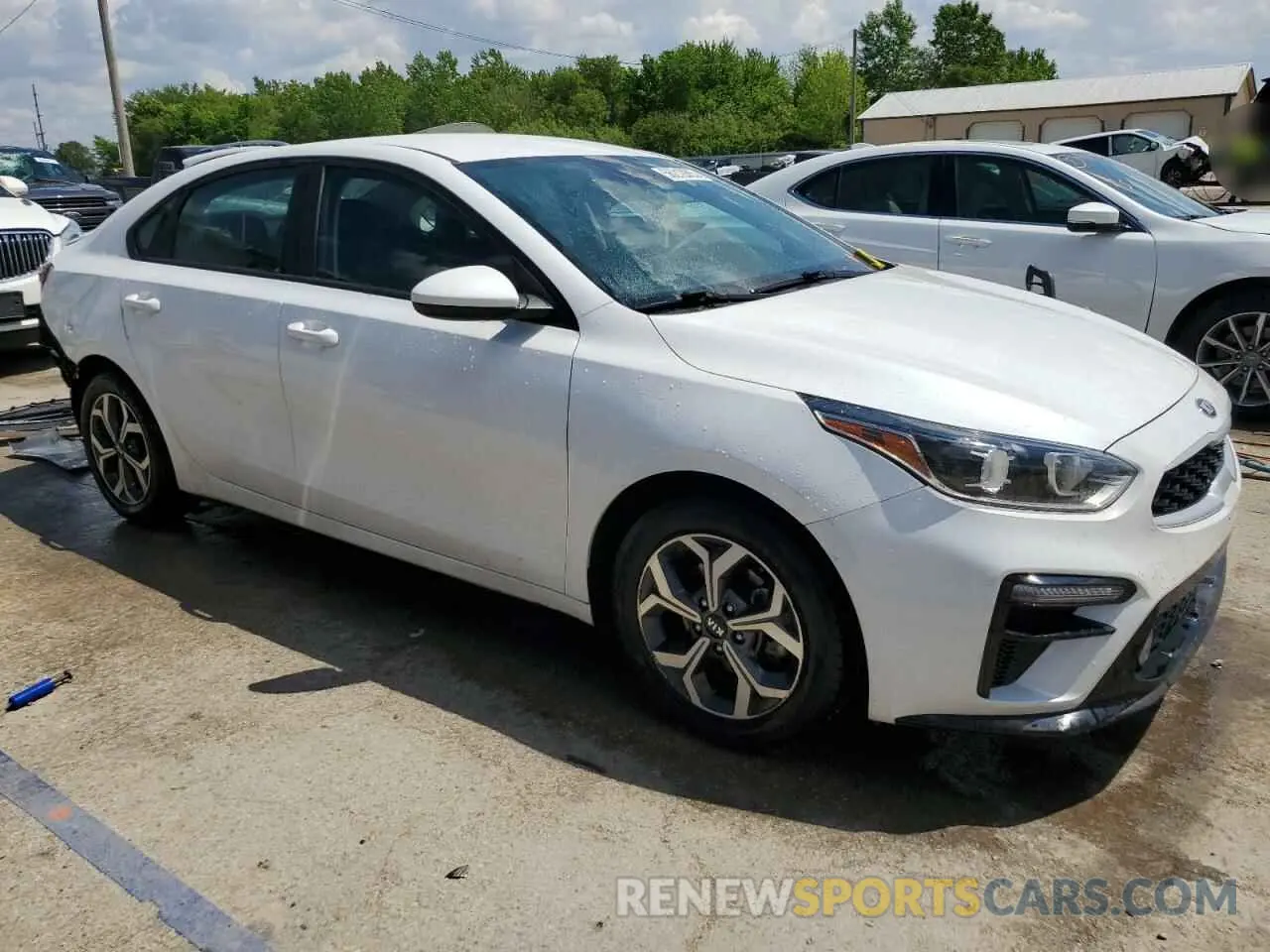 4 Photograph of a damaged car 3KPF24AD0ME360671 KIA FORTE 2021