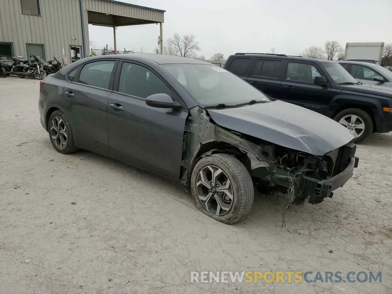 4 Фотография поврежденного автомобиля 3KPF24AD0ME361223 KIA FORTE 2021